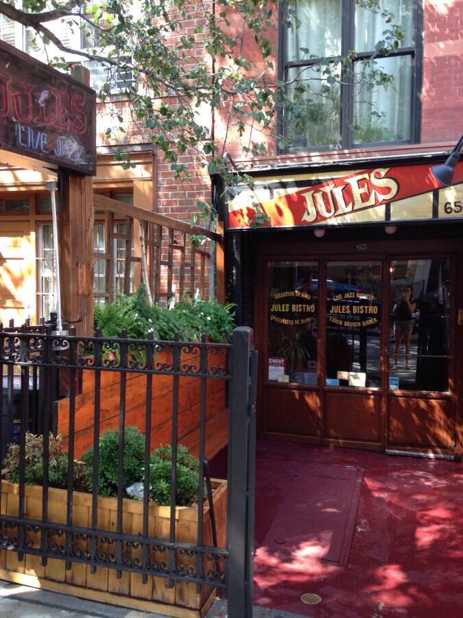 Jules Bistro, New York, New York City Urbanspoon/Zomato