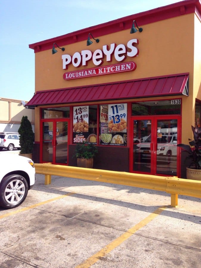 Popeyes Louisiana Kitchen Menu - Urbanspoon/Zomato