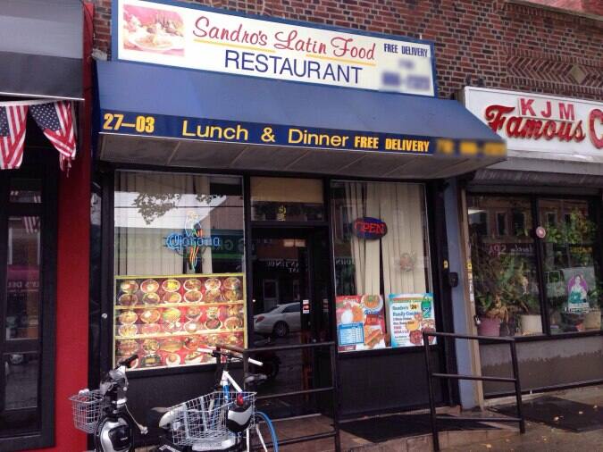 Sandro's Restaurant Menu, Menu untuk Sandro's Restaurant, Astoria, New