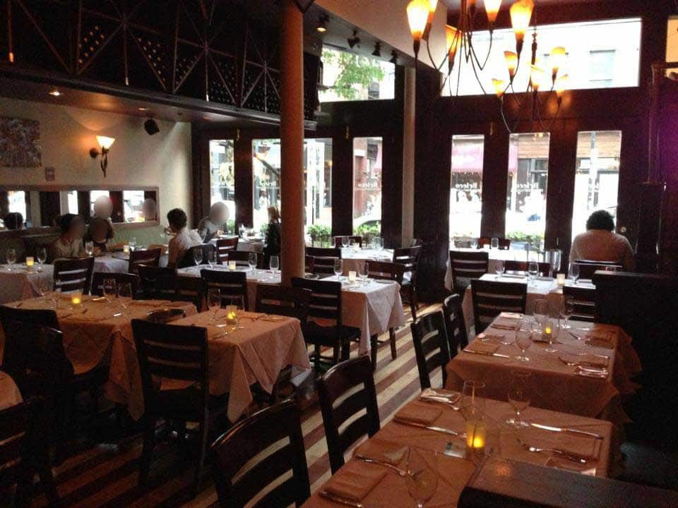 Menu of Bricco, North End, Boston