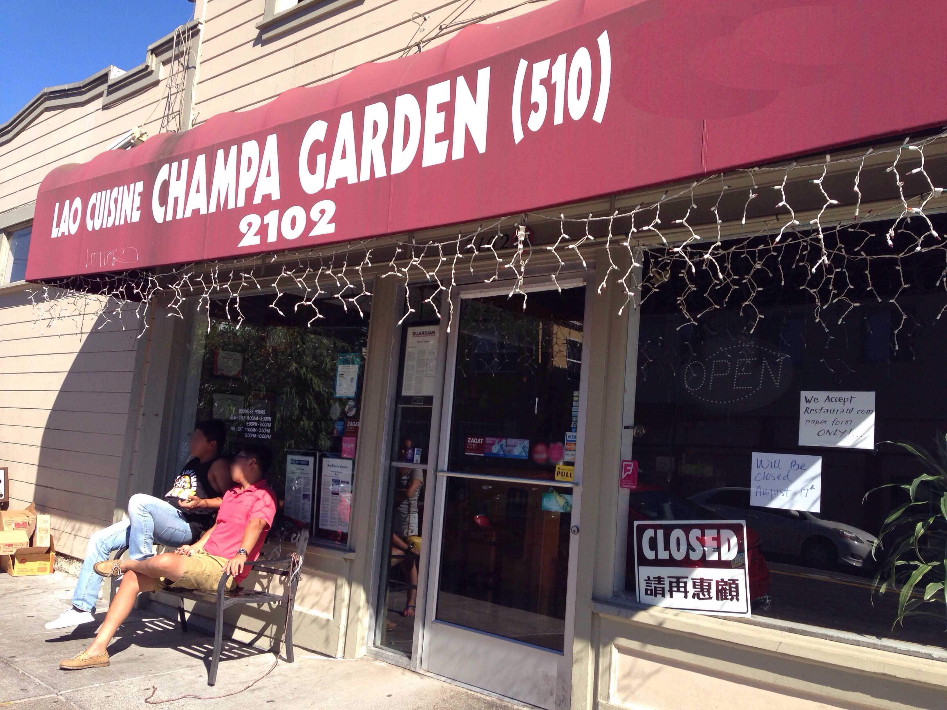Champa Garden Reviews San Francisco Oakland Zomato