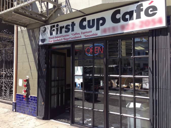 First Cup Cafe Menu, Menu for First Cup Cafe, Marina/Presidio, San