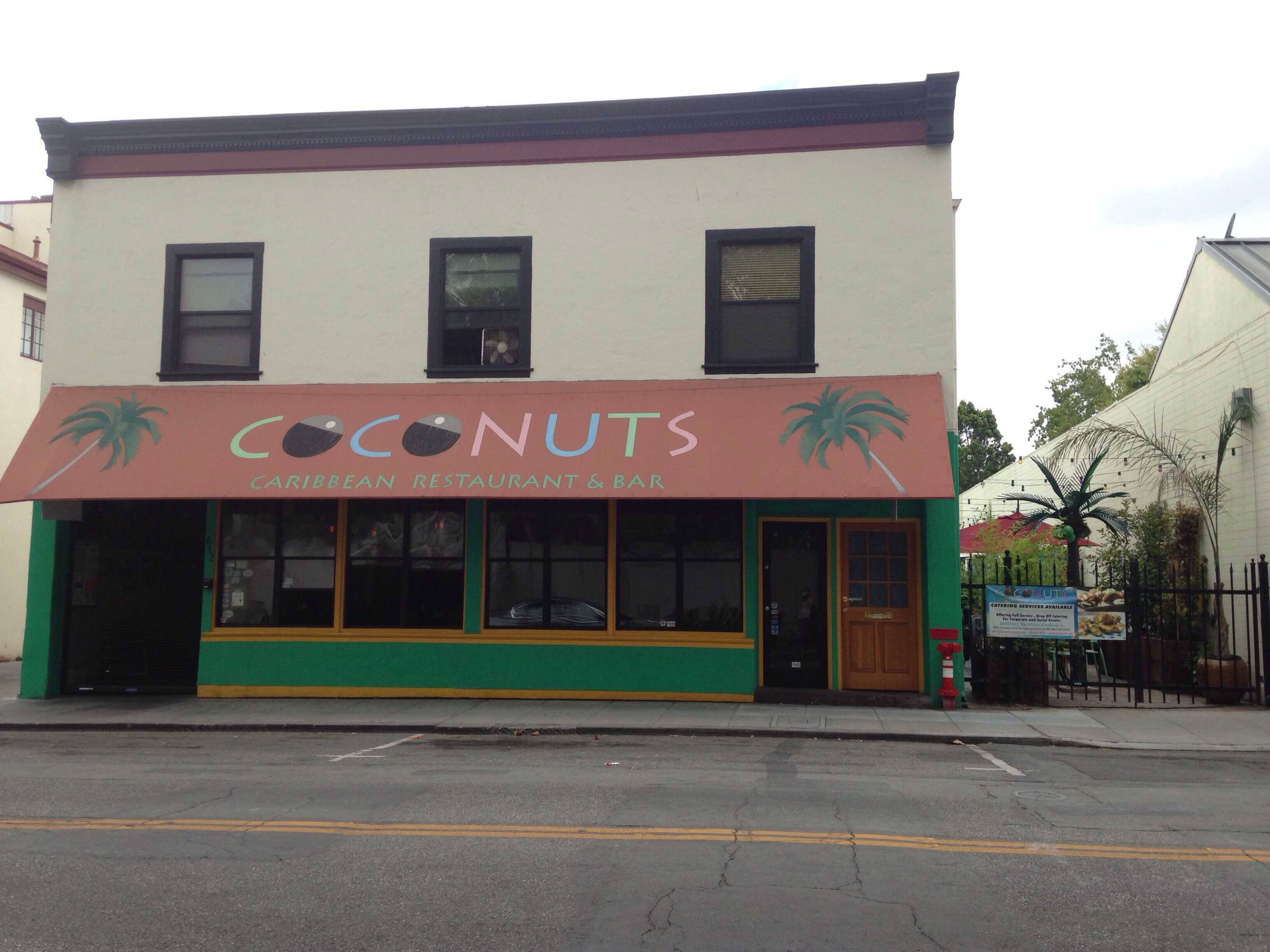 Menu of Coconuts, Palo Alto, Palo Alto