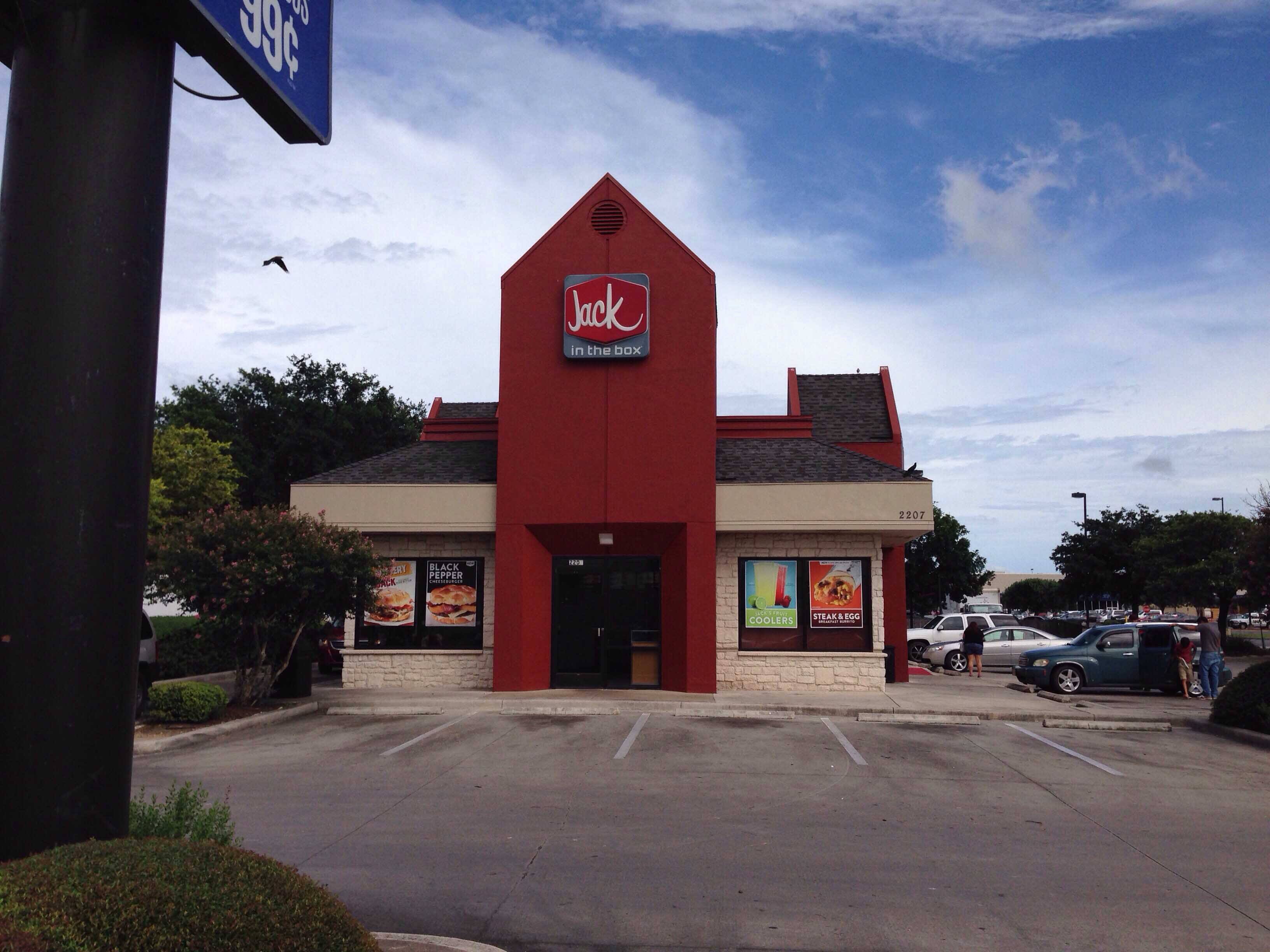 Menu of Jack in the Box, San Marcos, San Marcos