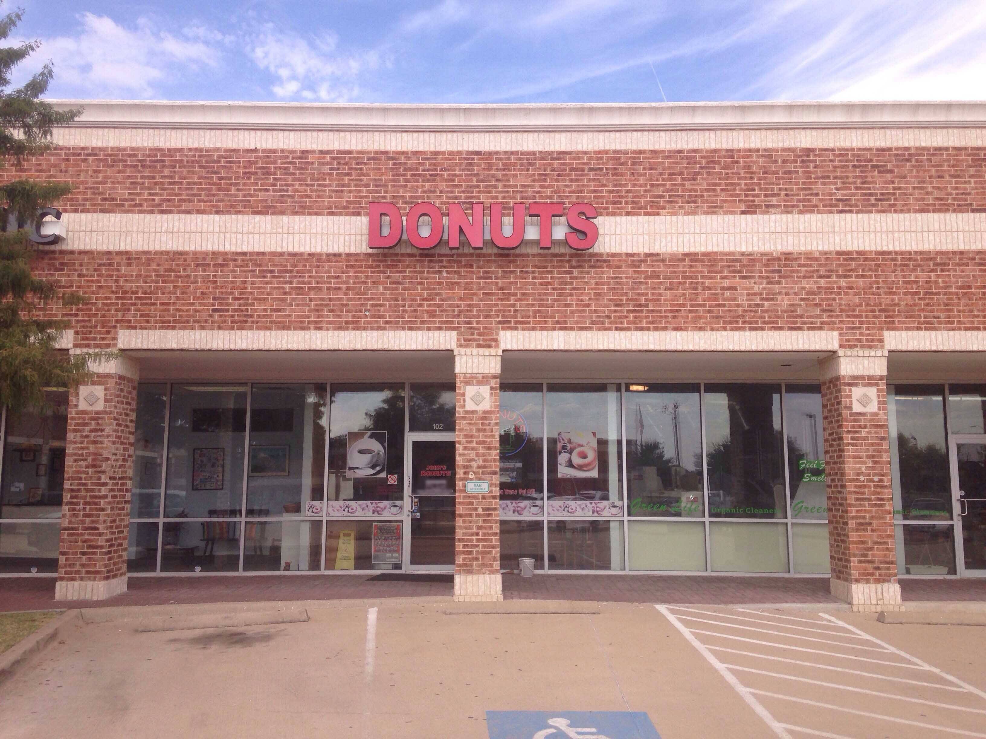 Menu of John's Donuts, Frisco, Frisco