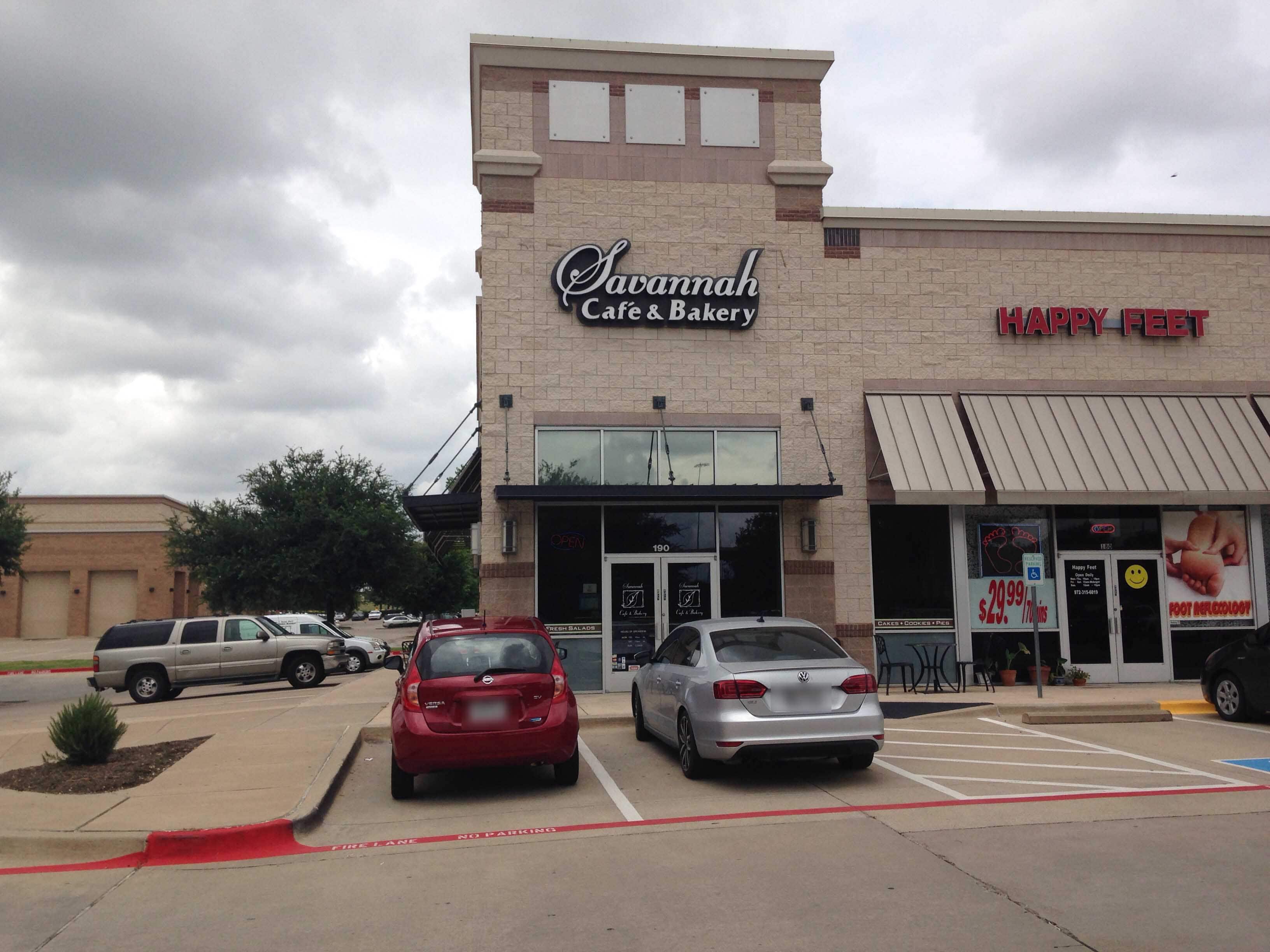 Menu of Savannah Cafe & Bakery, Carrollton, Plano