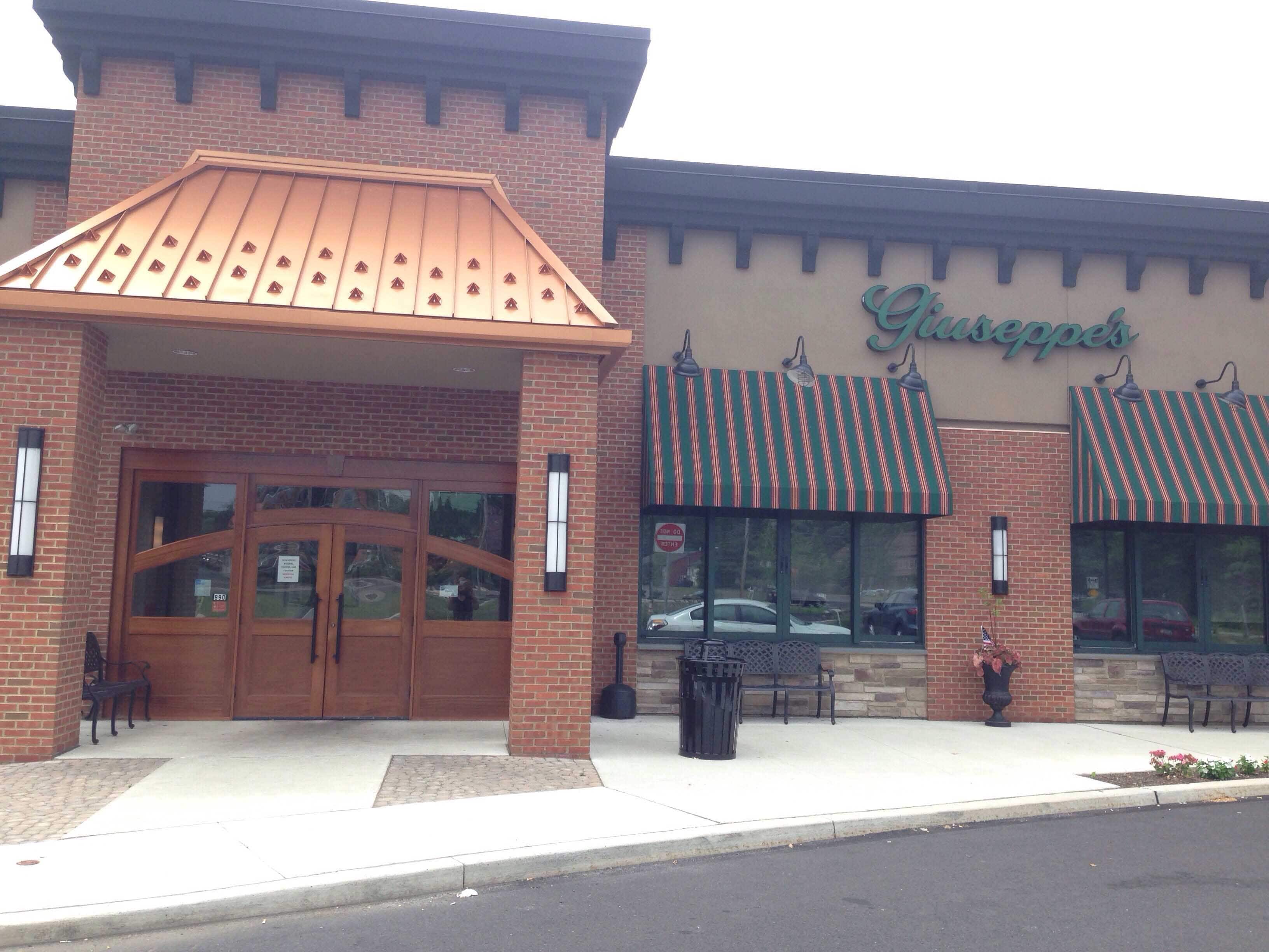 Menu of Giuseppe's Pizza, Richboro, Bucks County