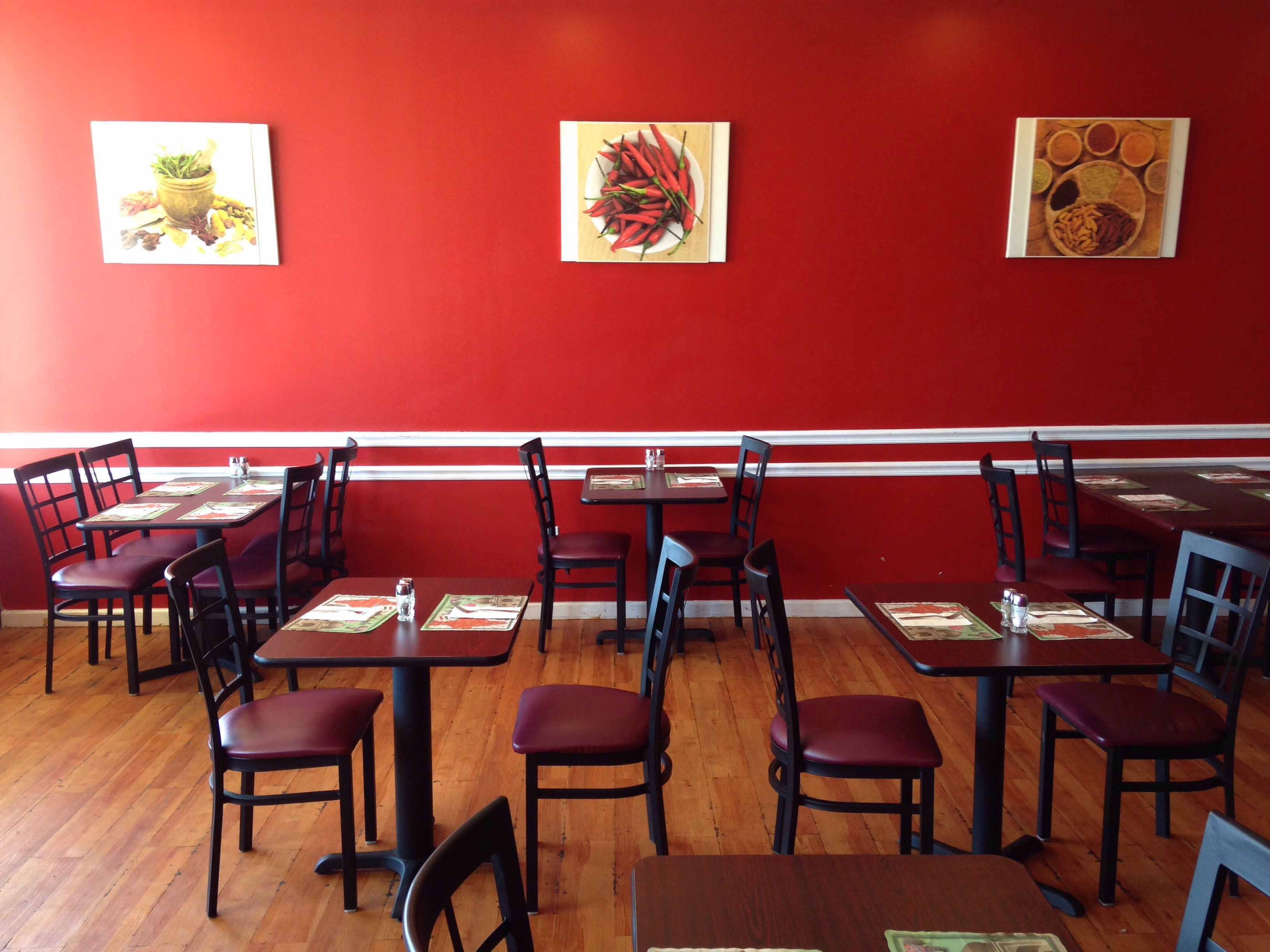 Menu of Spice Rack, Bensalem, Bucks County