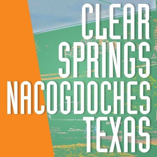 Menu of Clear Springs Cafe, Nacogdoches, Nacogdoches