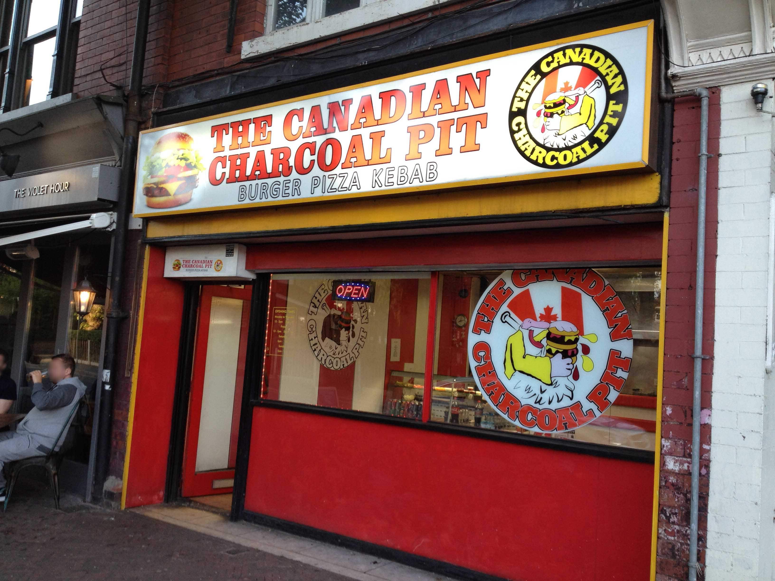 Menu of The Canadian Charcoal Pit, Didsbury, Manchester