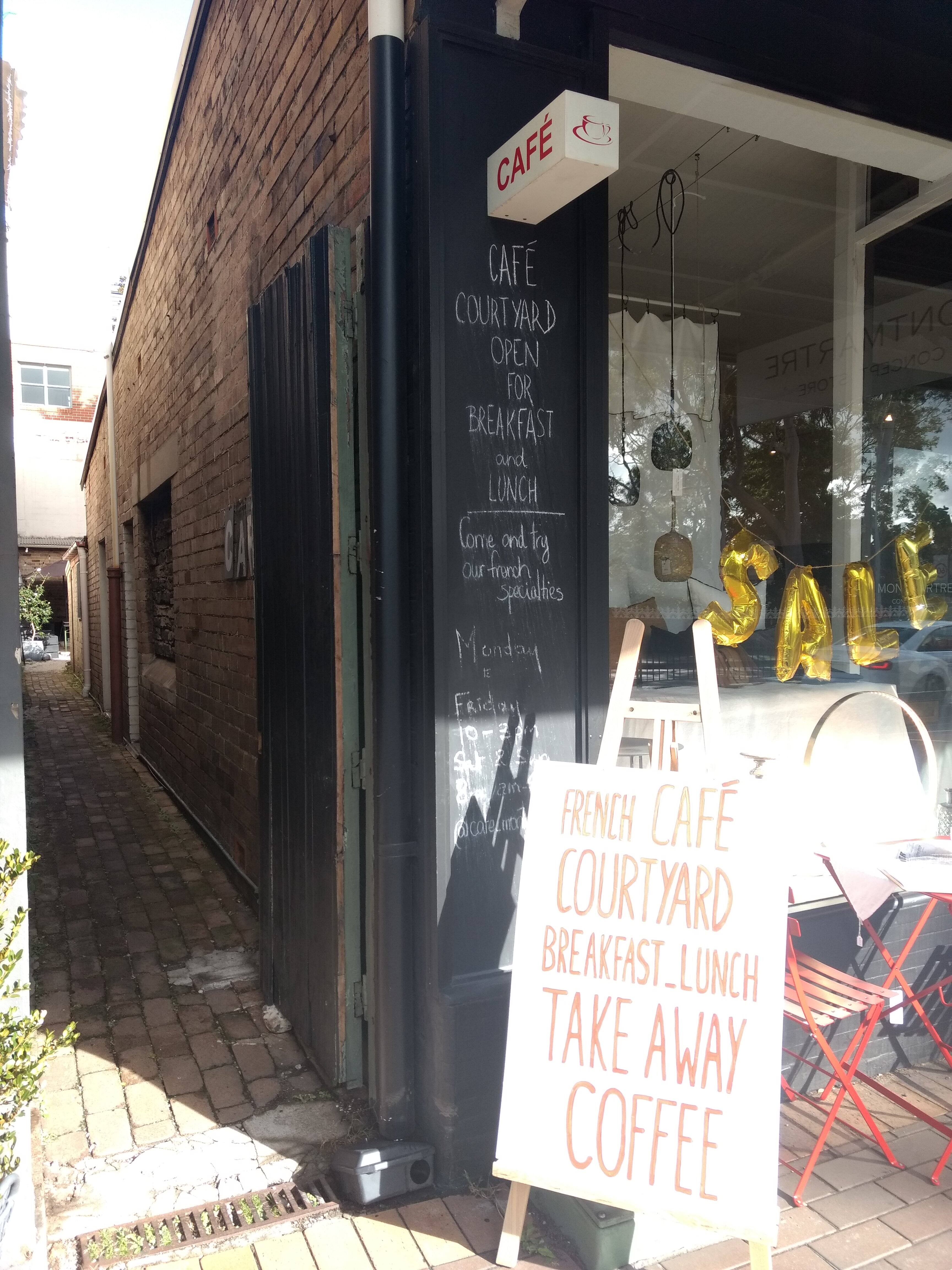 Cafe Montmartre, Mosman, Sydney