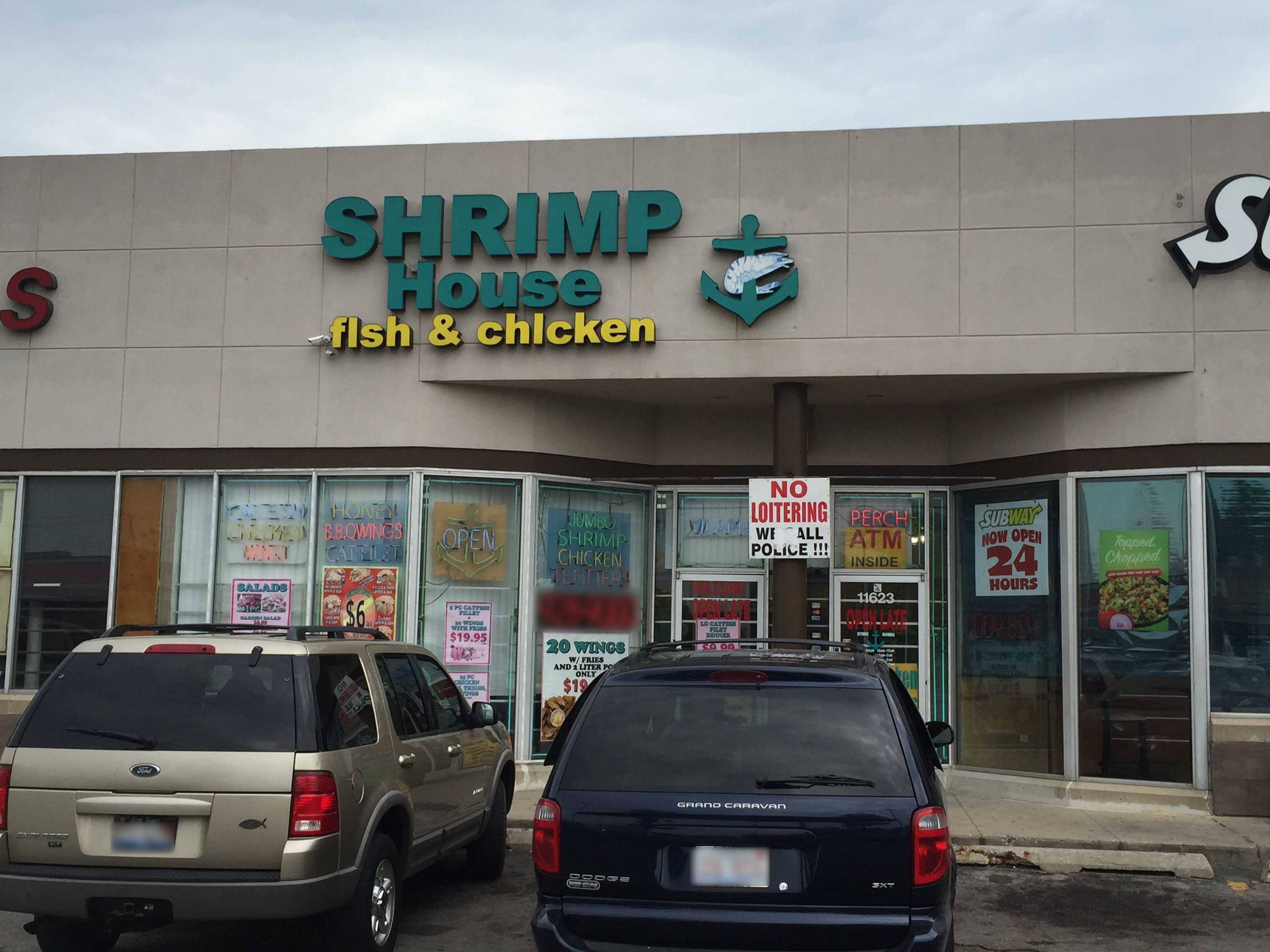 Menu of Shrimp House Fish And Chicken, Pullman, Chicago