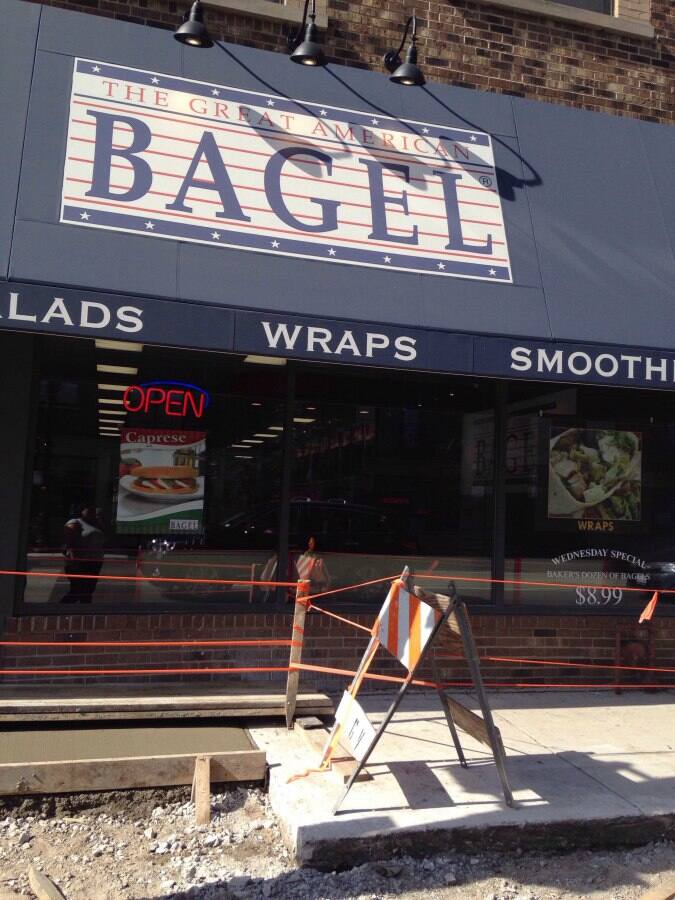 The Great American Bagel, West Loop, Chicago Urbanspoon/Zomato