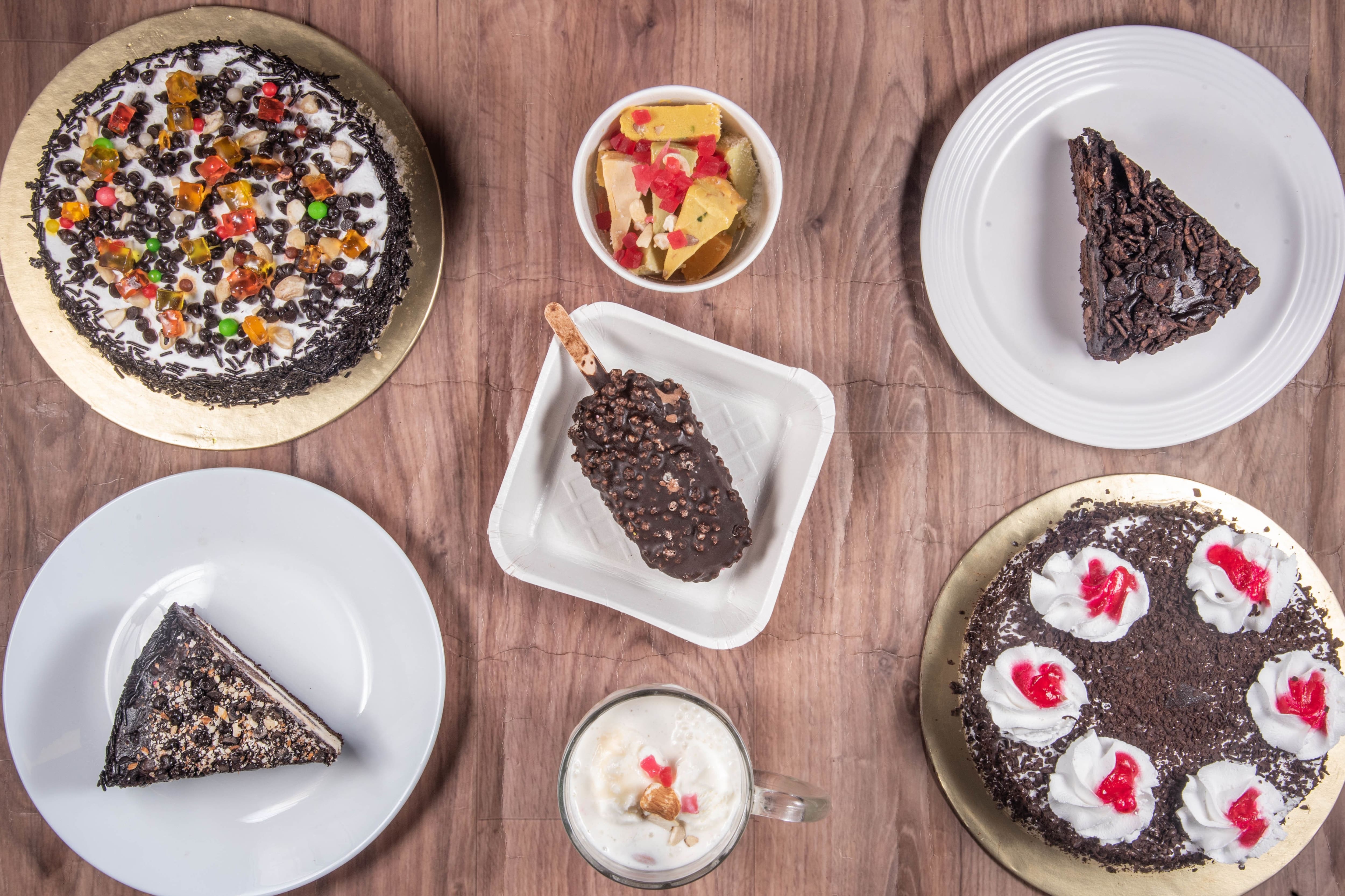 Menu of Fusion Ice Cream Cakes and Sundaes, Bhayandar, Mumbai