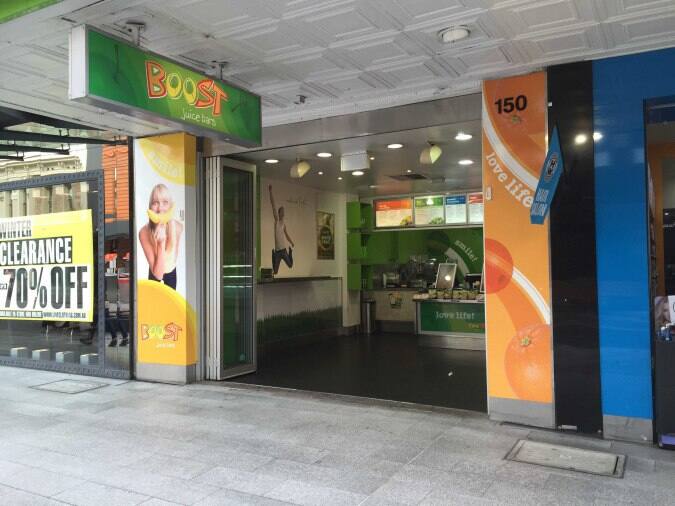 Boost Juice Menu, Menu for Boost Juice, City Centre, Adelaide
