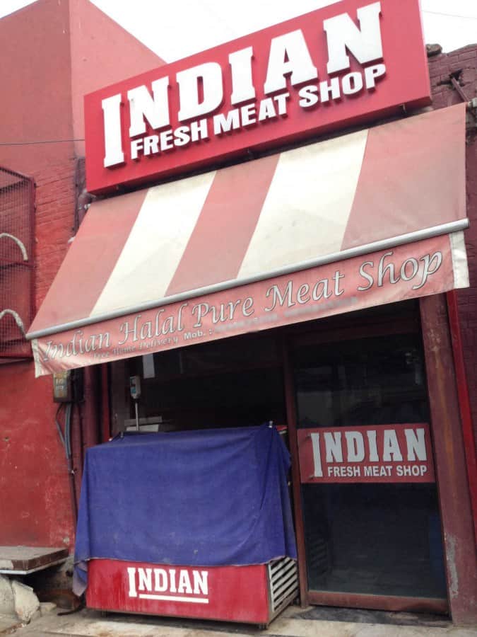 Indian Fresh Meat Shop