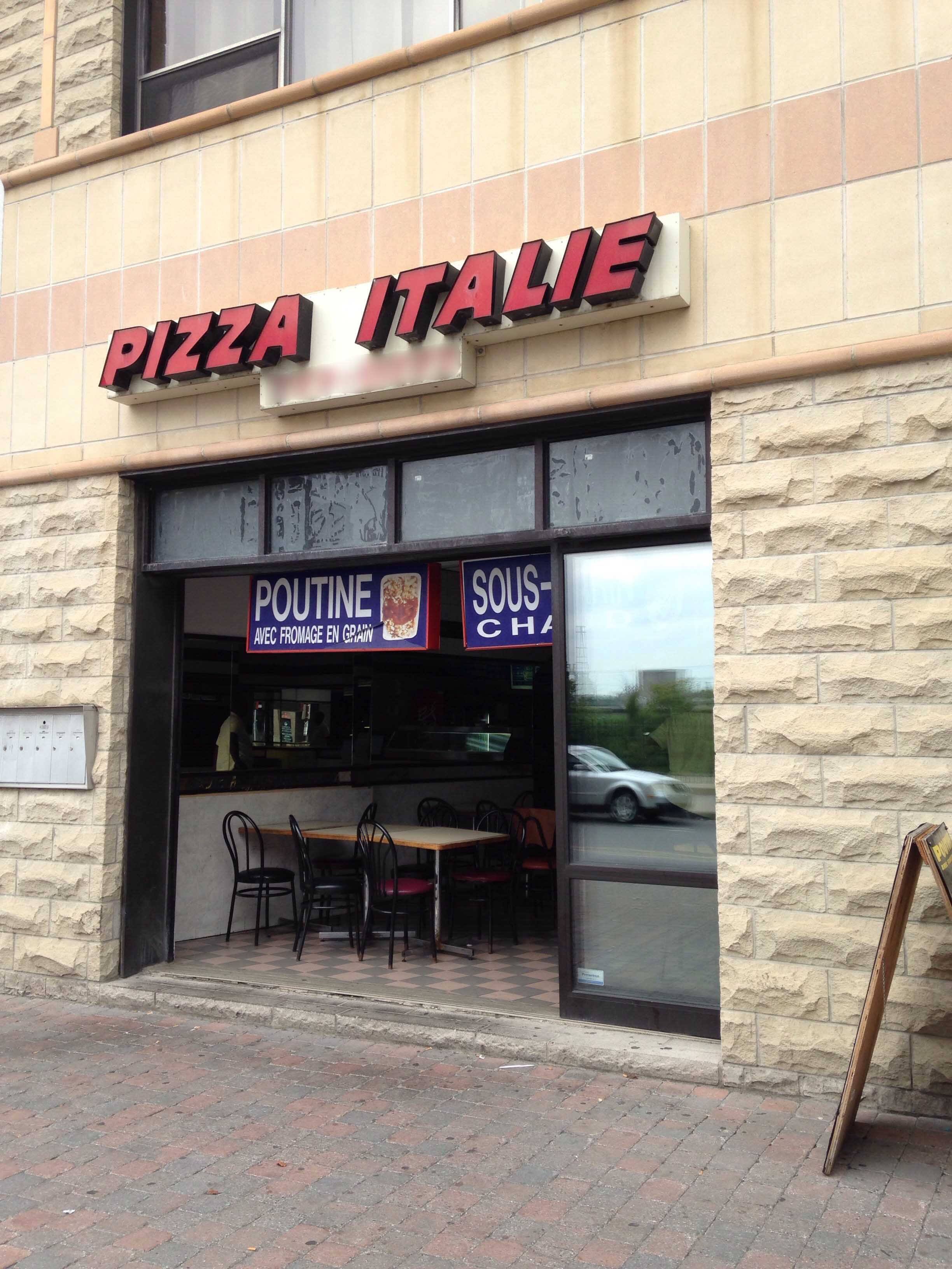 Pizza Italie, Hull, Gatineau Region Zomato