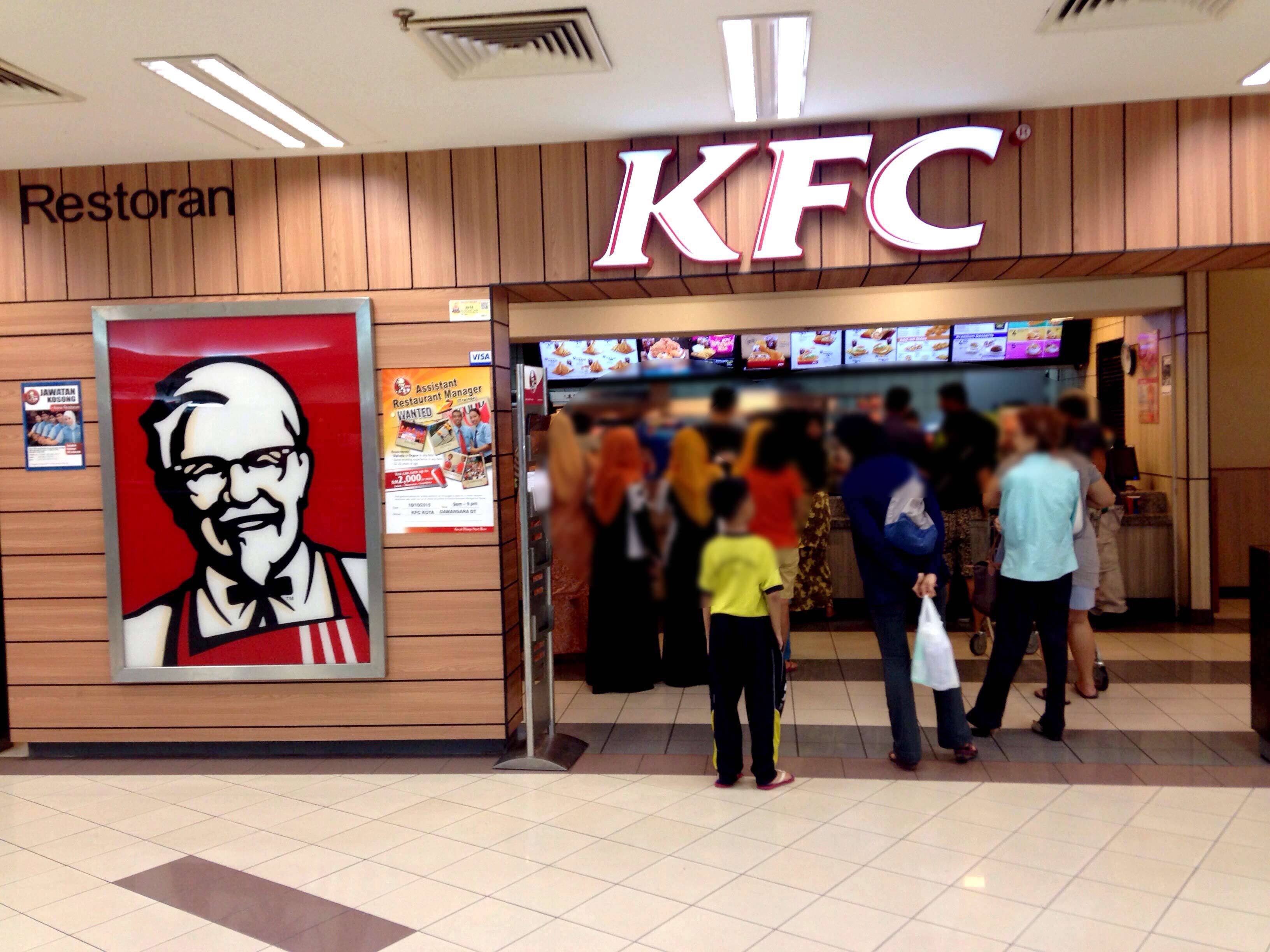 KFC Menu, Menu for KFC, SS 6, Selangor