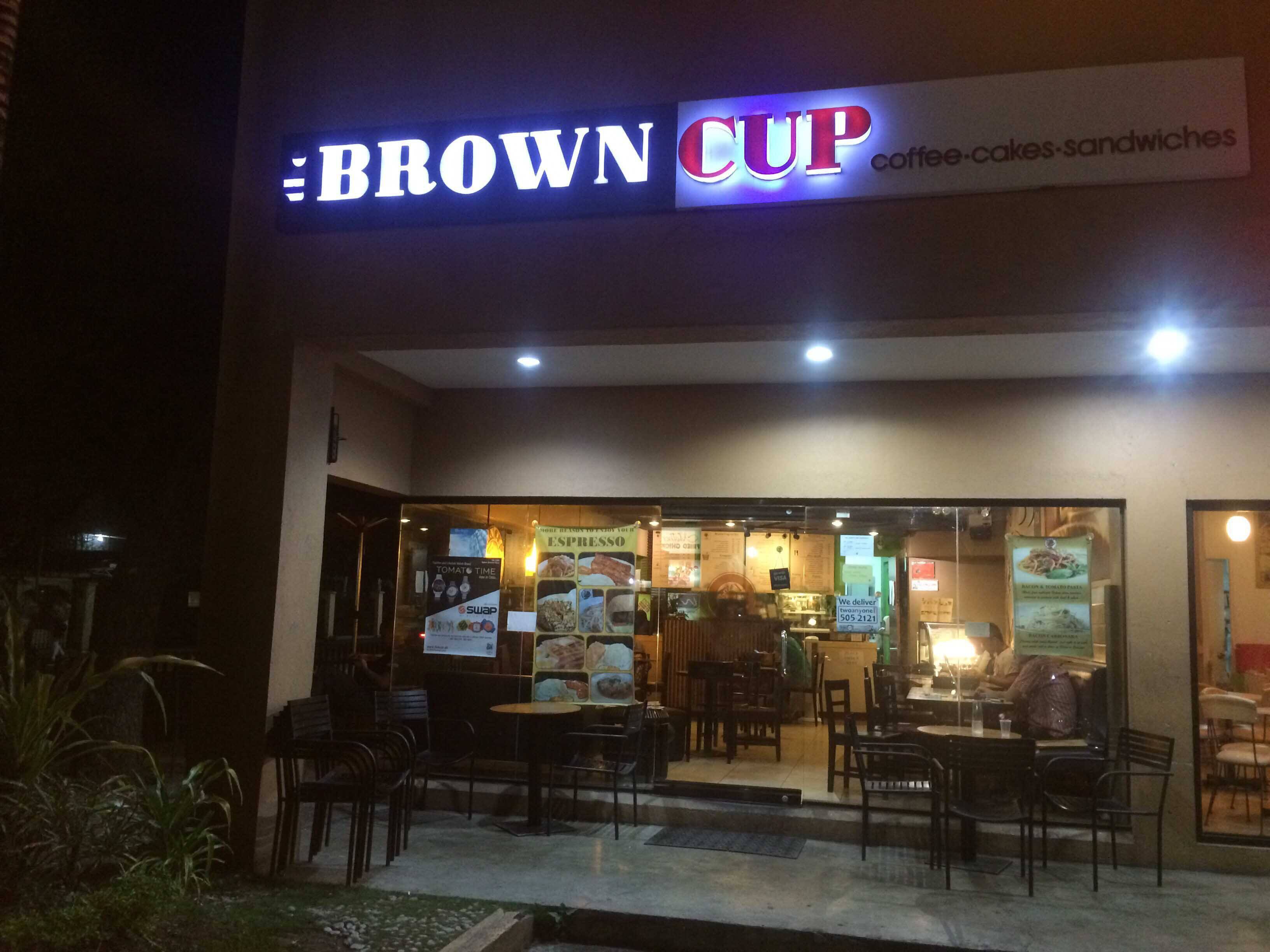 Brown Cup Menu, Menu for Brown Cup, Kamputhaw, Cebu City