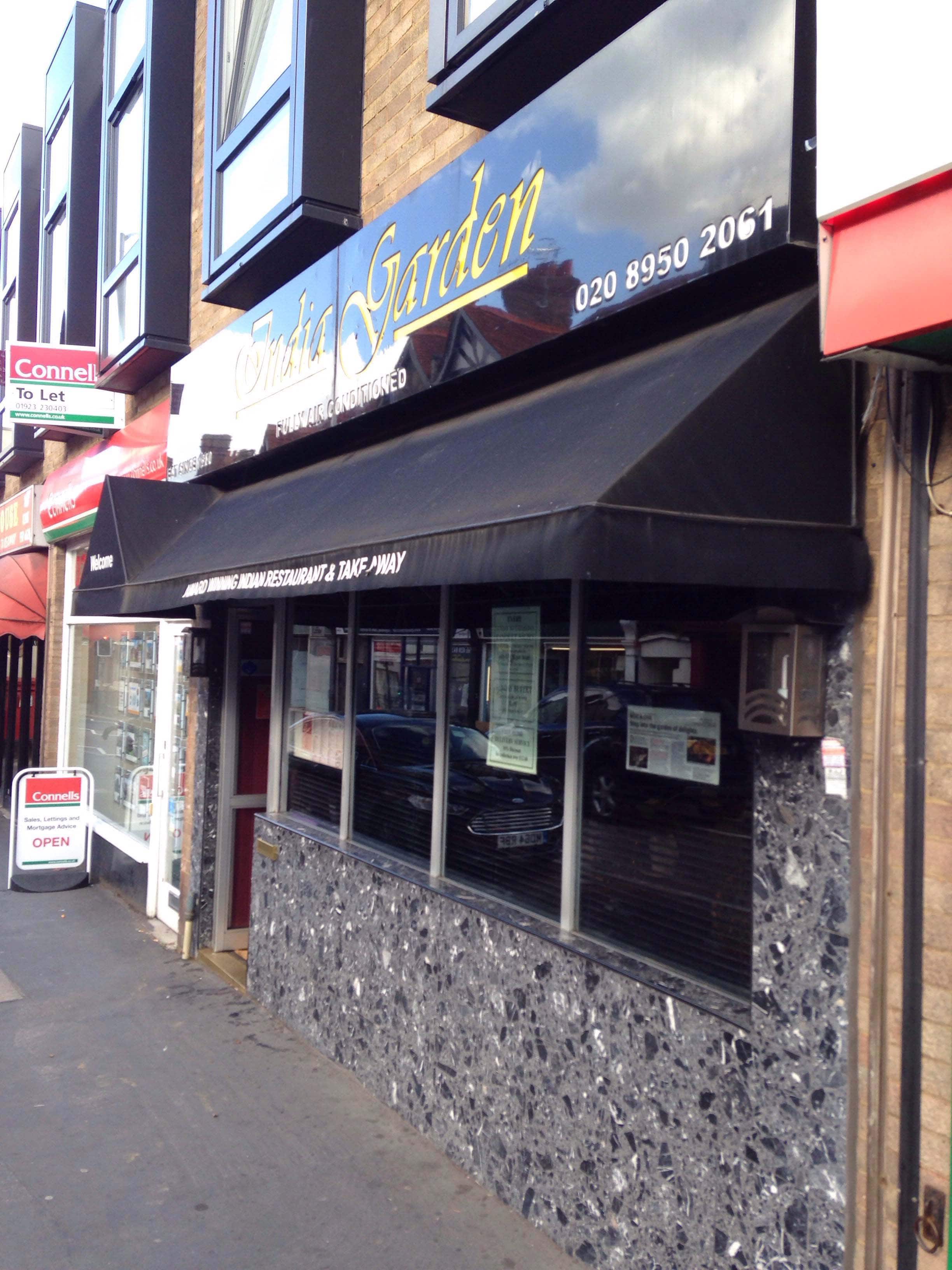 India Garden Menu, Menu for India Garden, Bushey, London