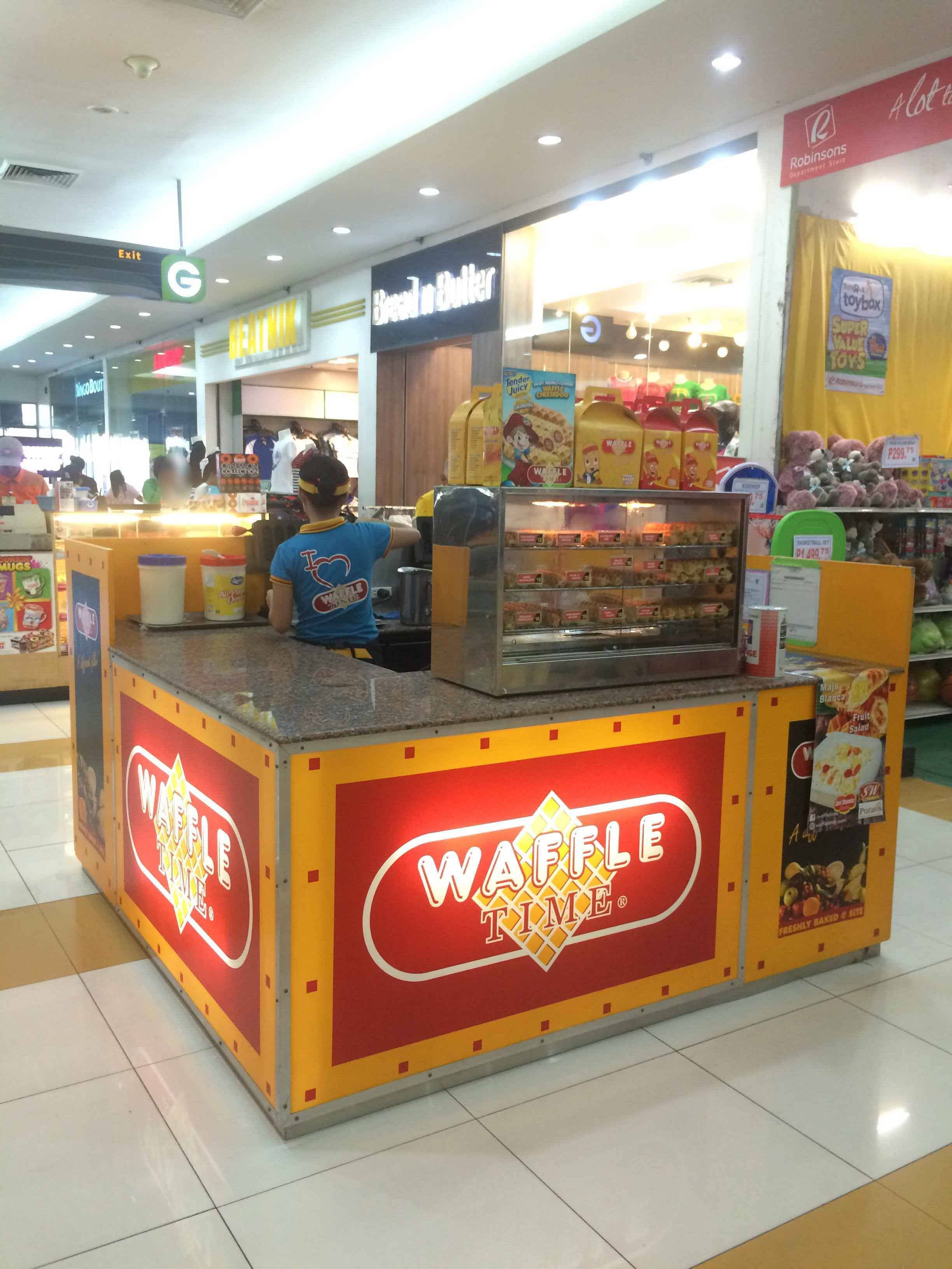 Menu of Waffle Time, Santo Domingo, Cainta