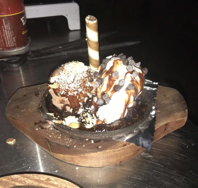 Sizzling Brownie