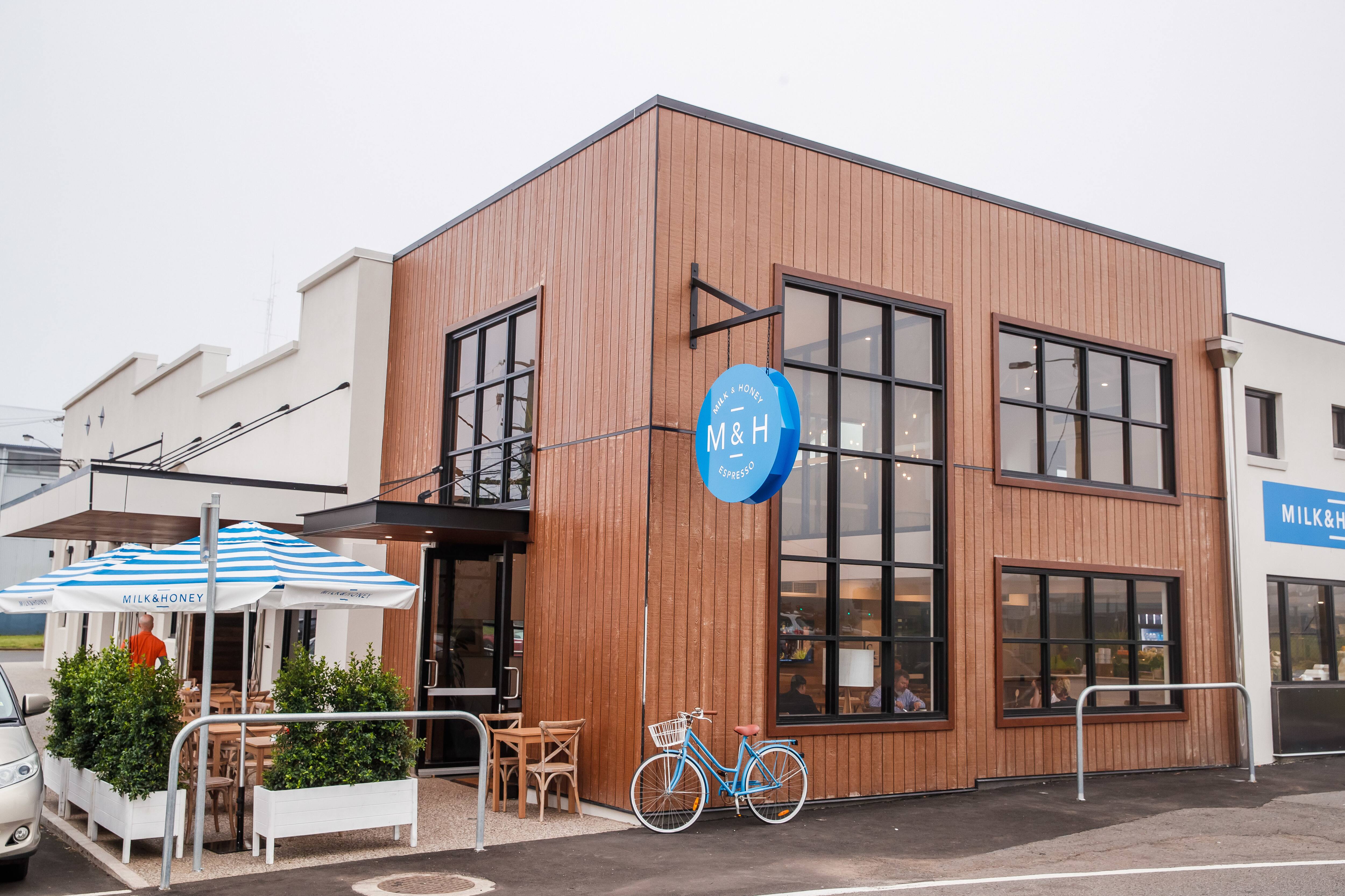 Menu of Milk and Honey, Toowoomba, Toowoomba