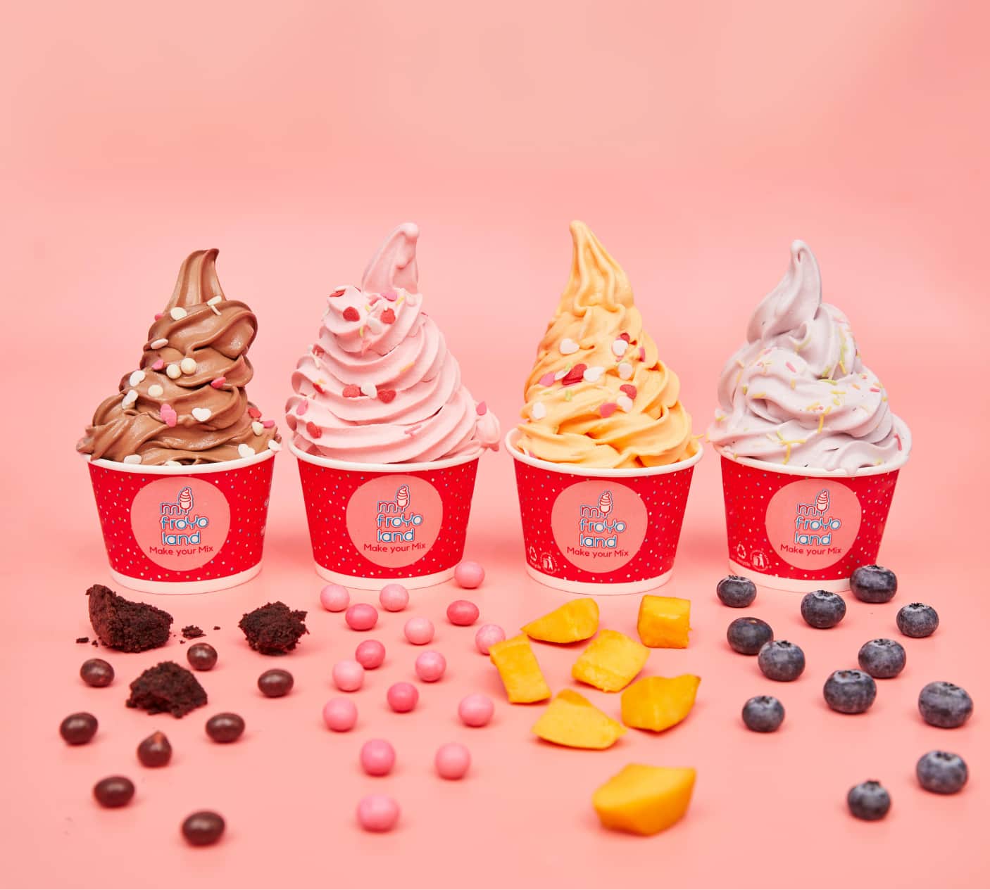 desserts, ice cream, waffles, tiramisu, brownies - Myfroyoland Premium Frozen Yoghurt - img3