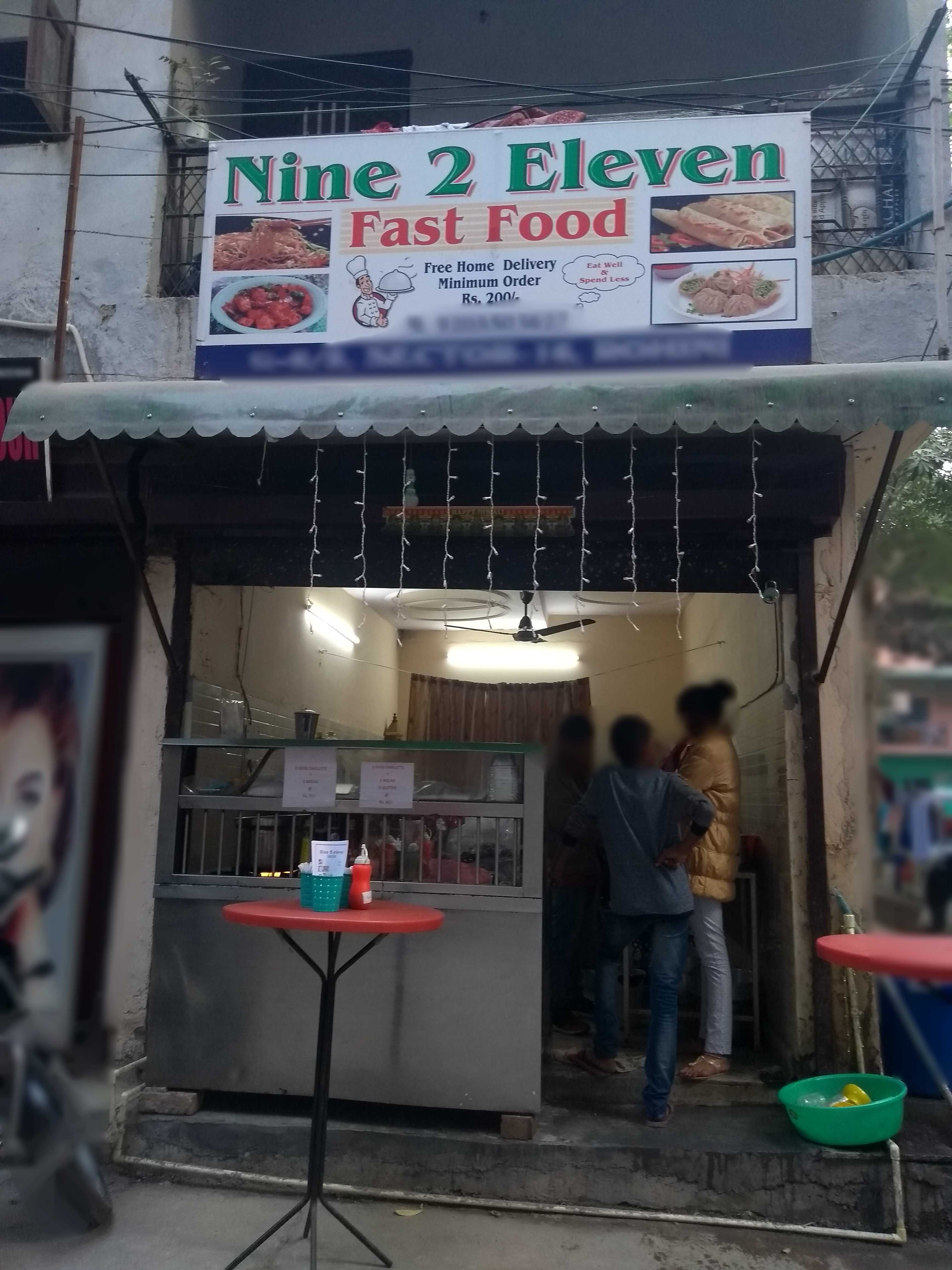 Nine 2 Eleven Fast Food Rohini New Delhi Zomato