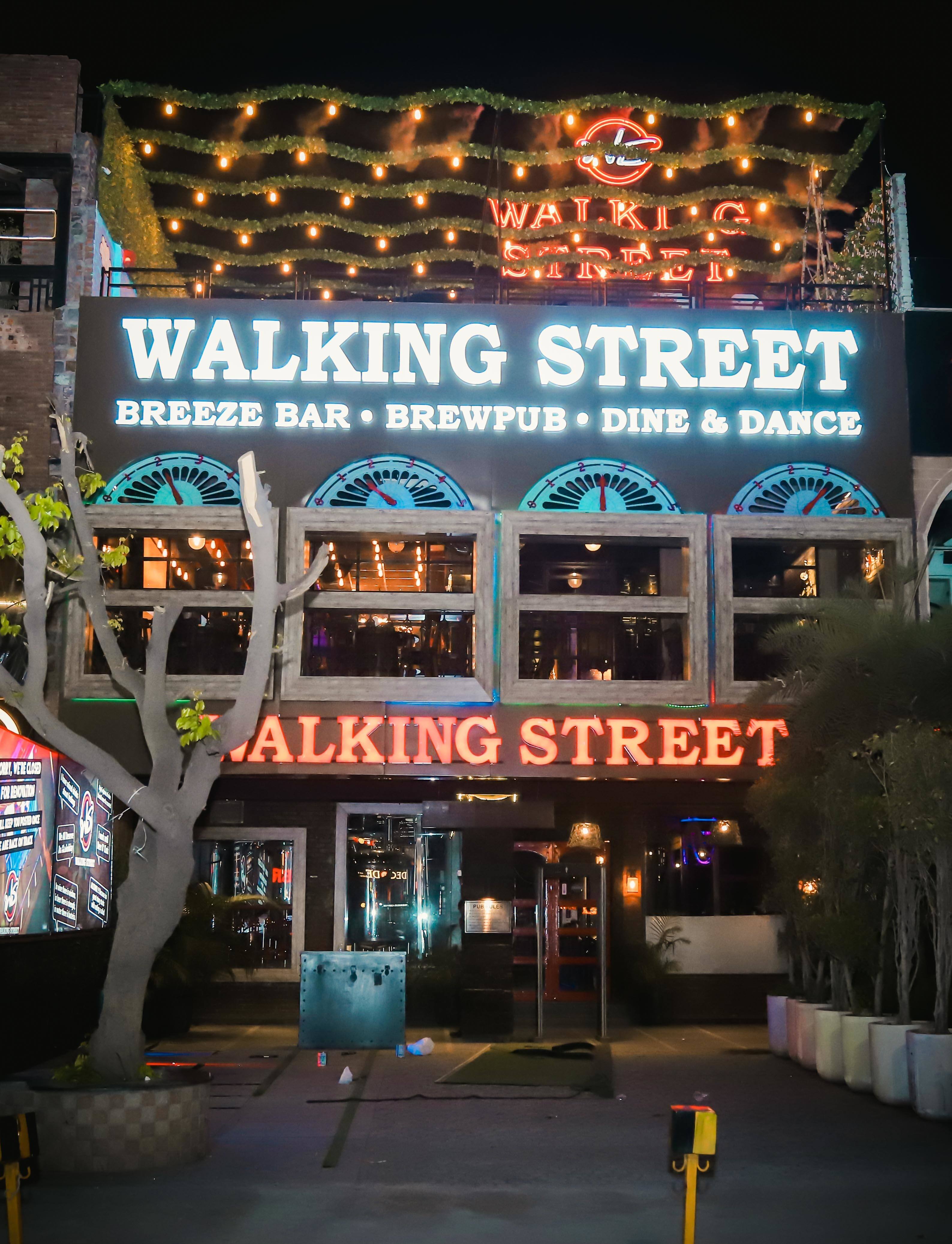 Image result for walking streey gurgaon