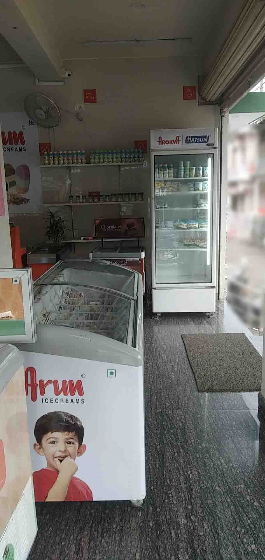 arun ice cream freezer price