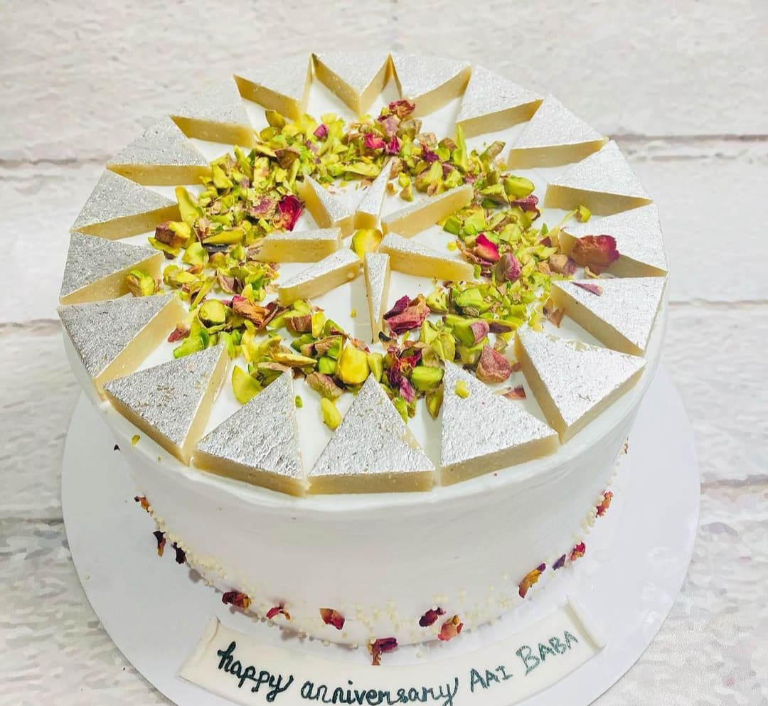 Kaju Katali Cake | Online delivery | Honeybuzz Bakery | Nagpur - bestgift.in