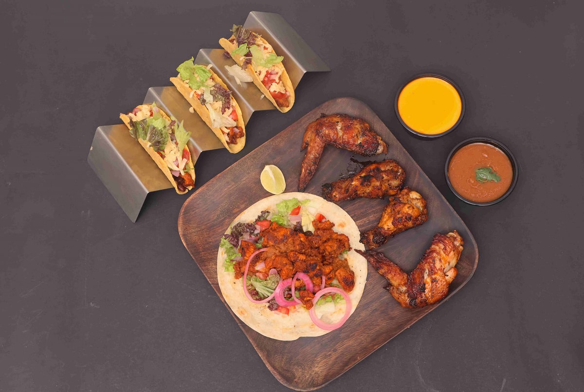 Best wings and tacos