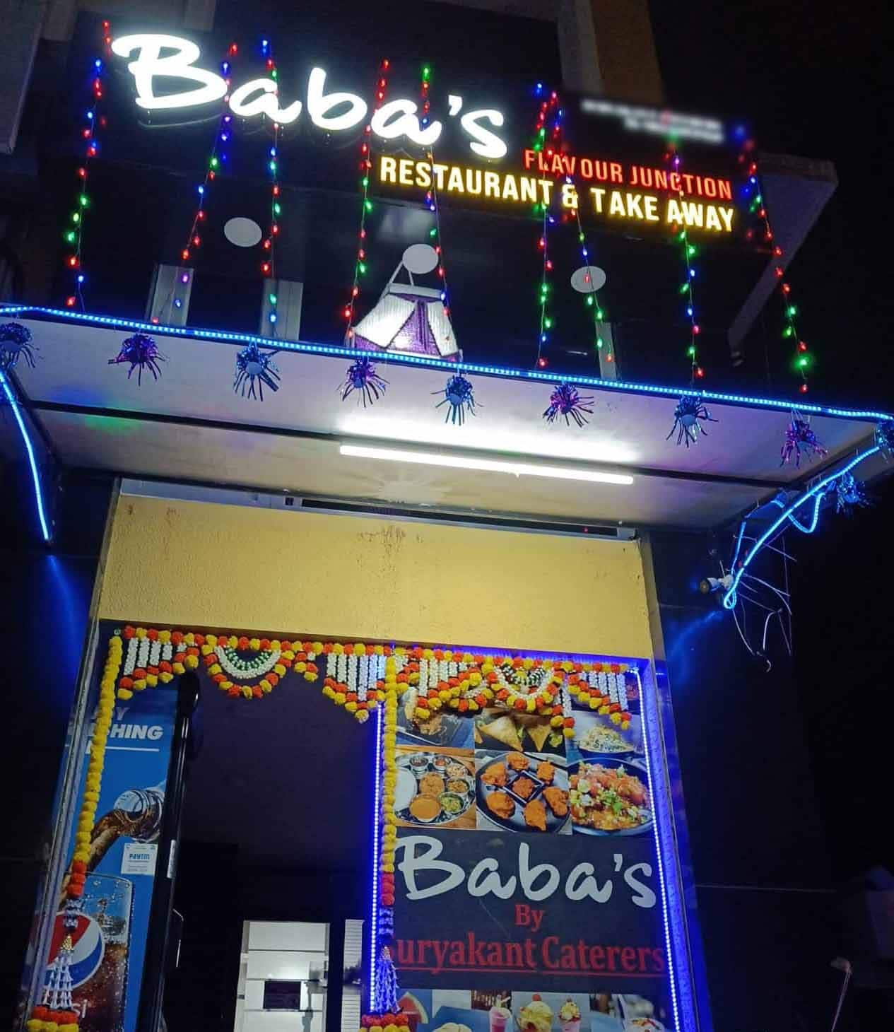Baba Restau Rider Baba's Flavour Junction Restaurant, Mapusa order online - Zomato