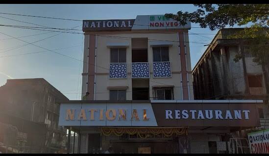 Menu of National Restaurant, Vapi Locality, Vapi