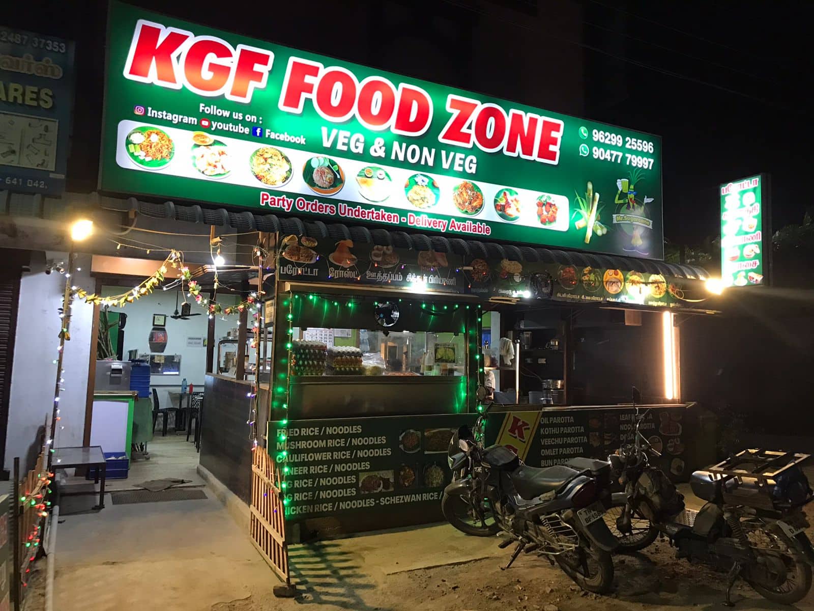 KGF Food Zone, Podanur order online Zomato