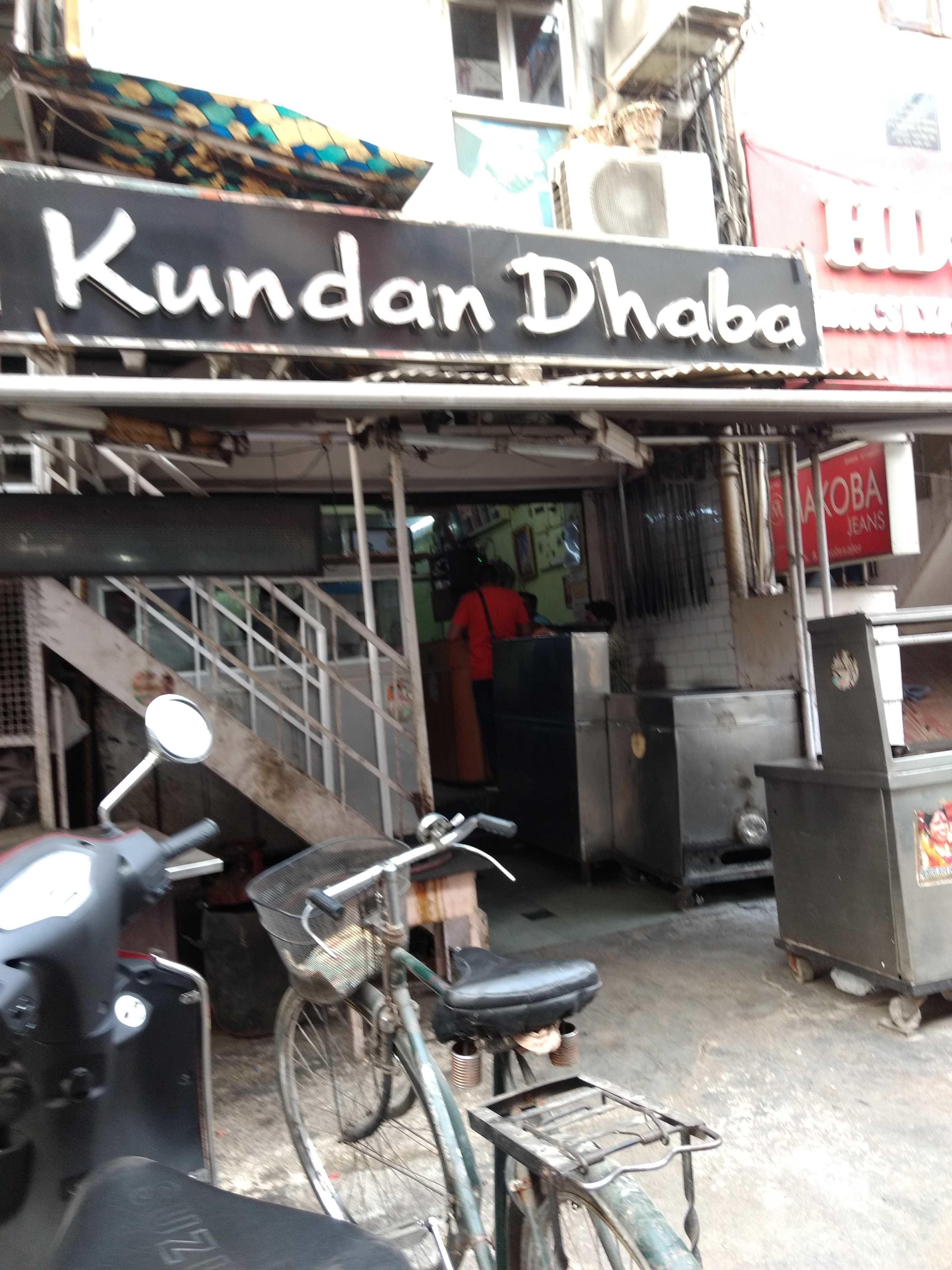 Menu Of Kundan Dhaba, Karol Bagh, New Delhi