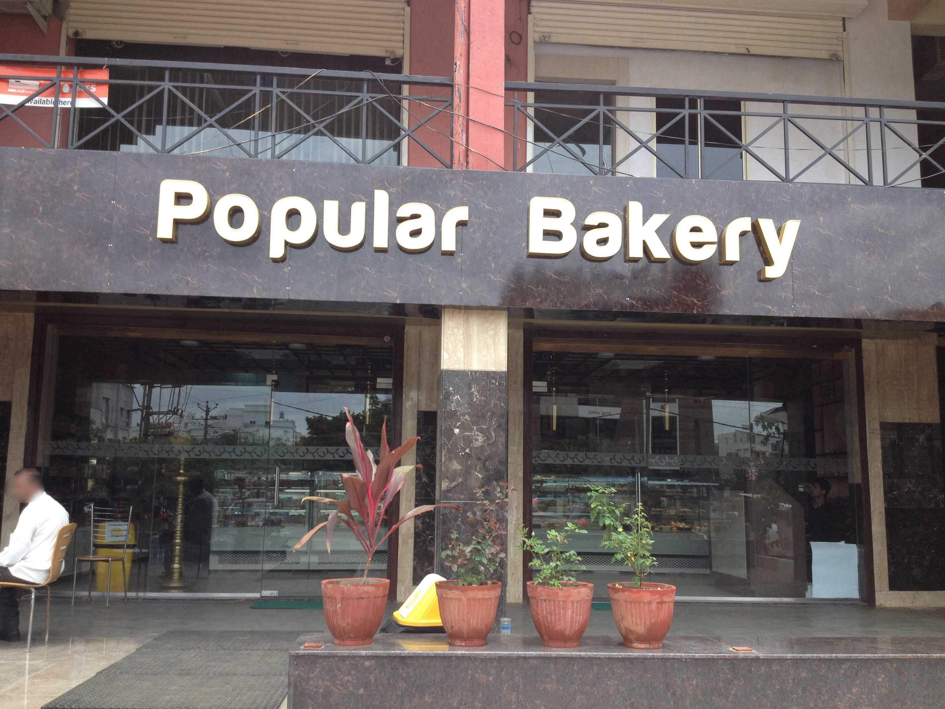 Menu of Popular Bakery, HSR, Bangalore