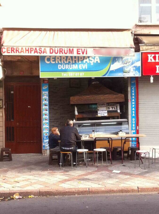Cerrahpaşa Dürüm Evi, Aksaray, İstanbul Zomato Türkiye