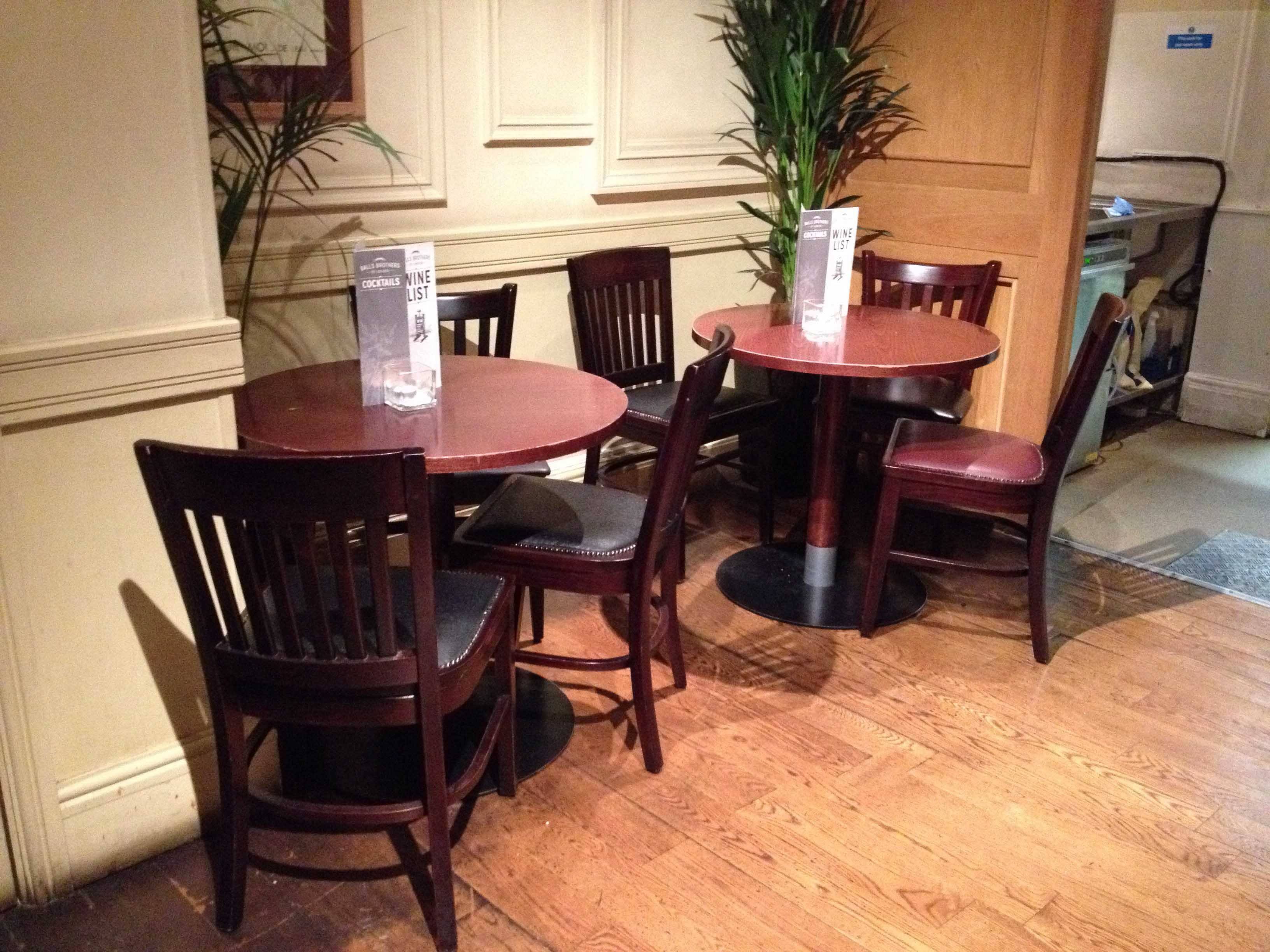 Menu of Balls Brothers, Belgravia, London