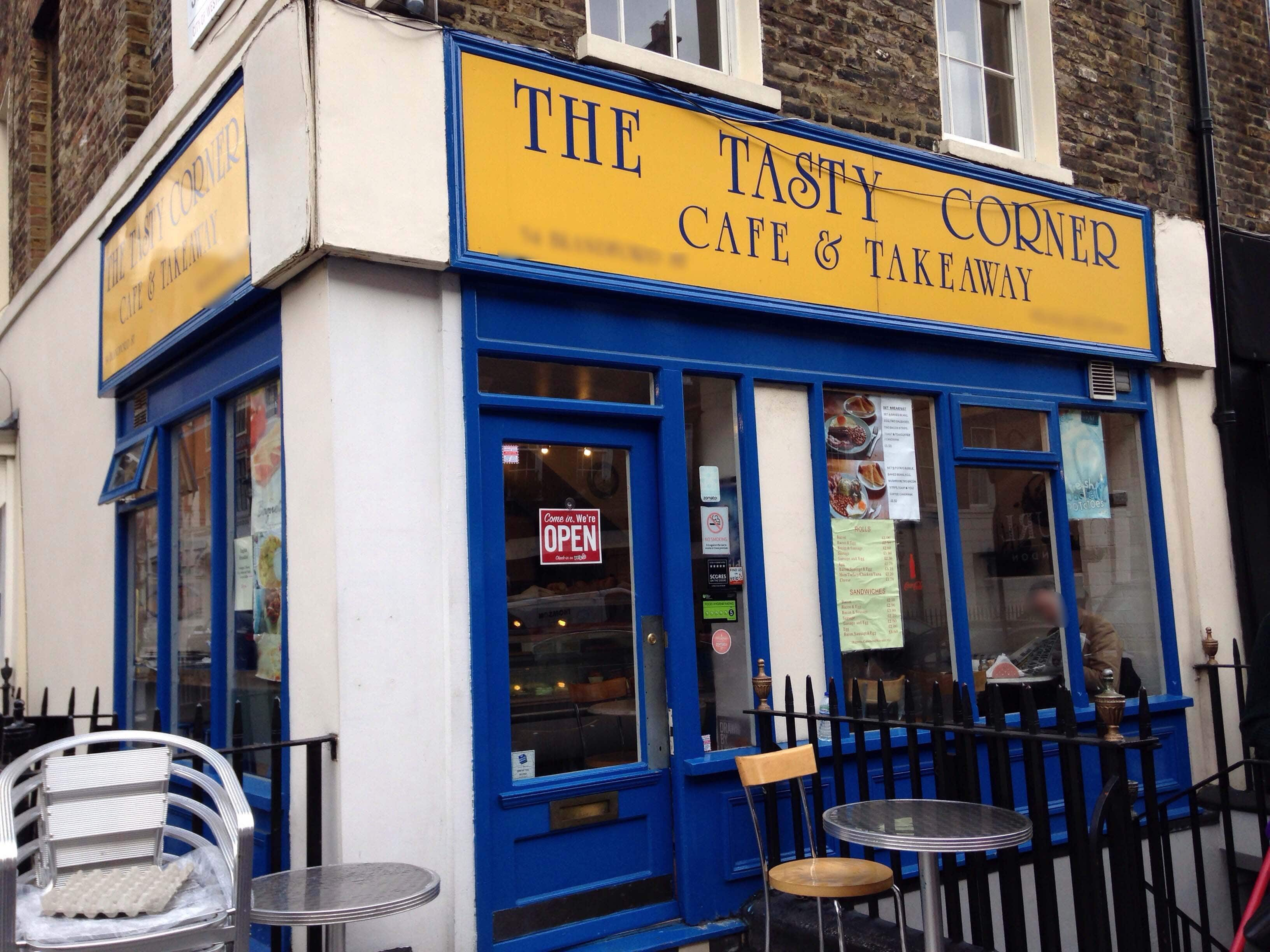 Tasty Corner Menu, Menu for Tasty Corner, Marylebone, London