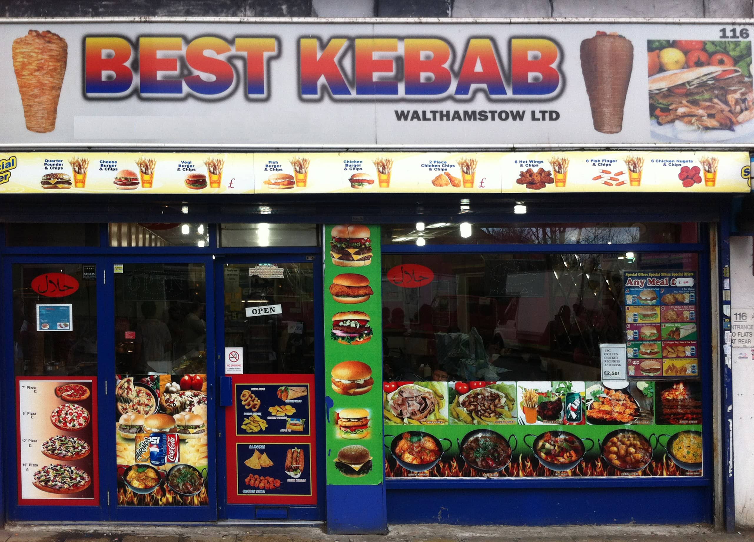 Best Kebab, High Street, Walthamstow, London