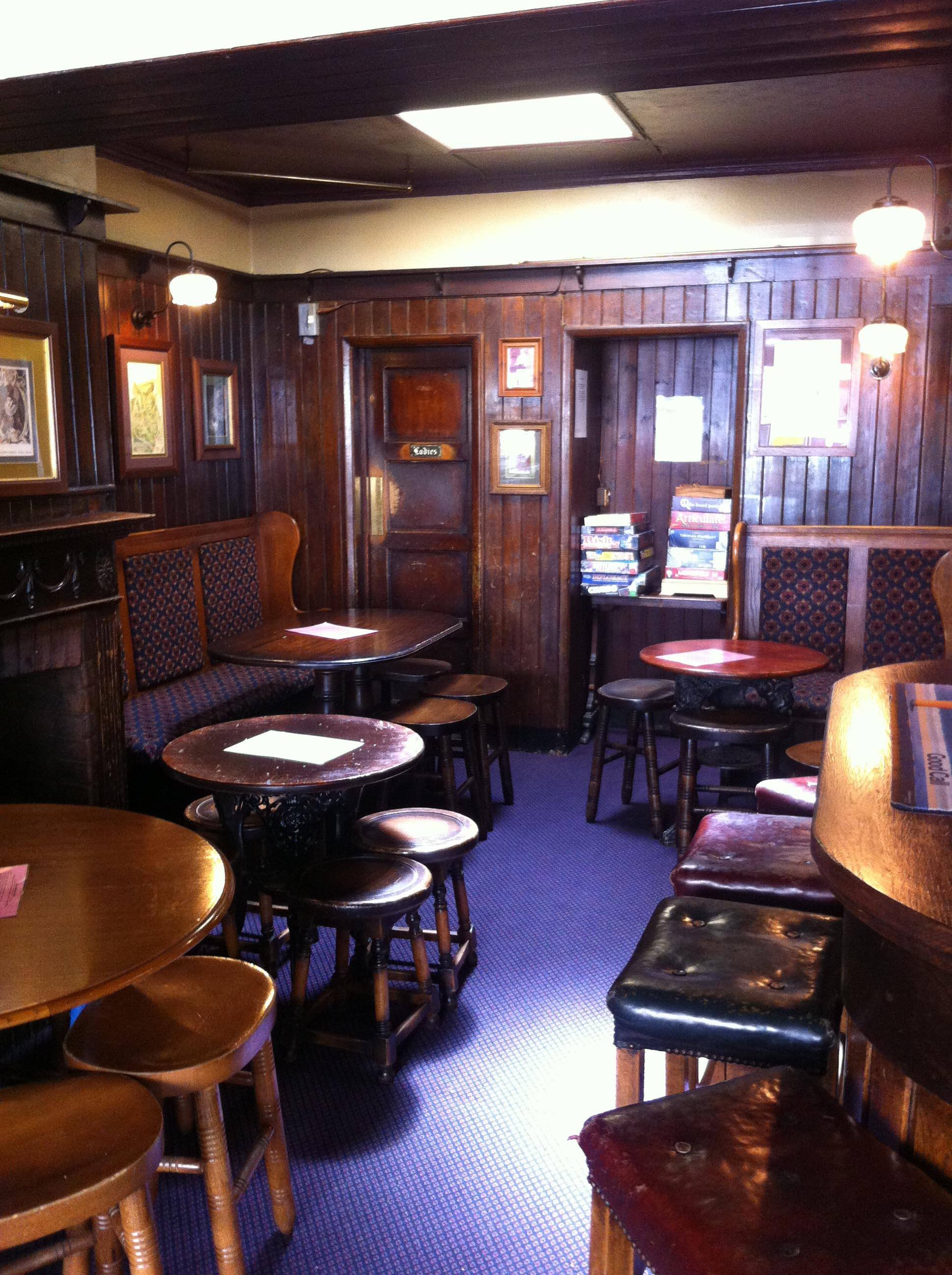 Menu of Prince of Wales, High Street,Highgate, London