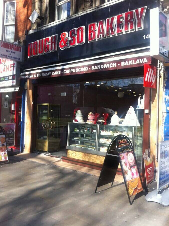 Dough & So Bakery Menu, Menu for Dough & So Bakery, Shepherd's Bush