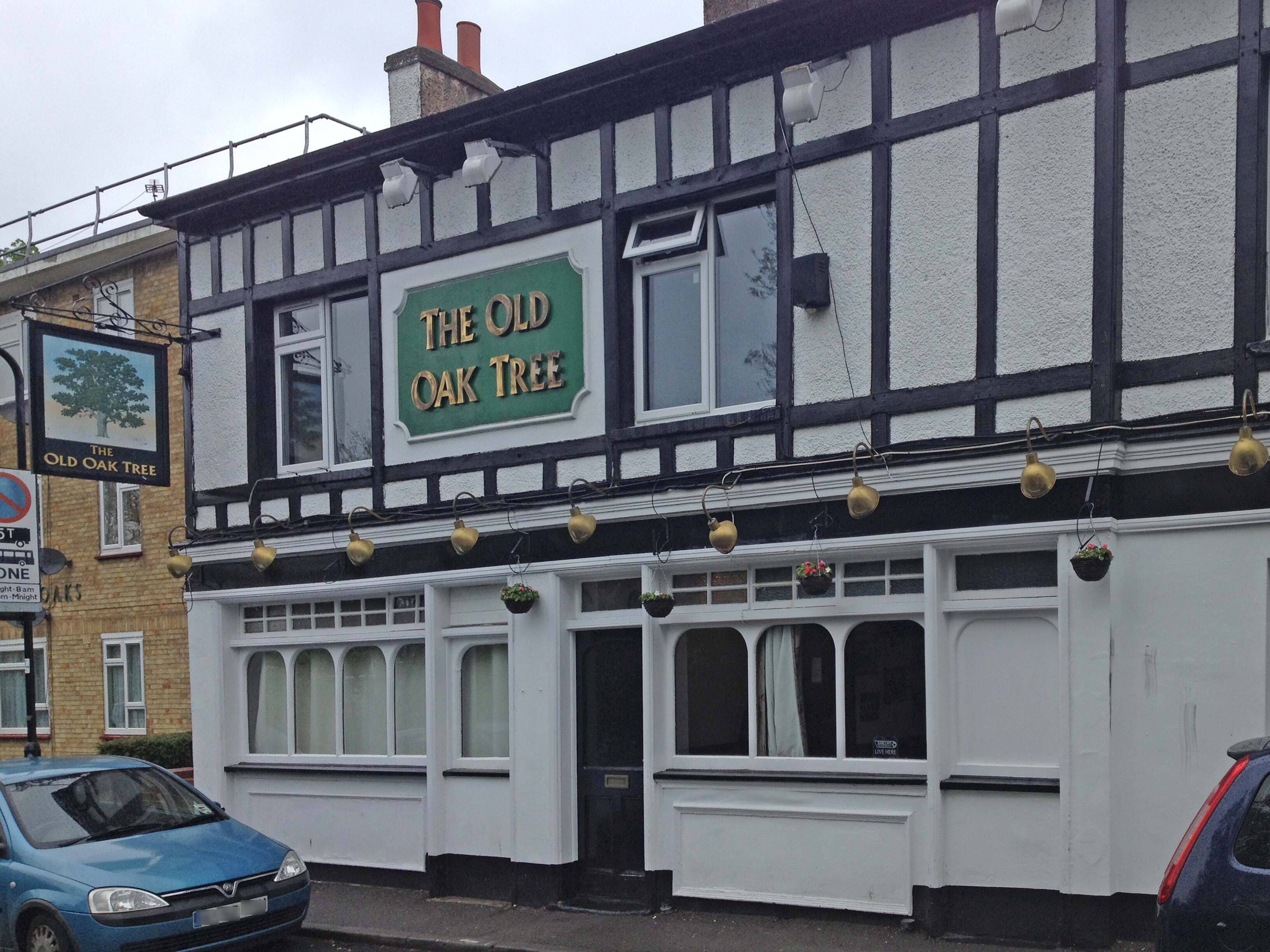 The Old Oak Tree Menu Menu For The Old Oak Tree Southall London