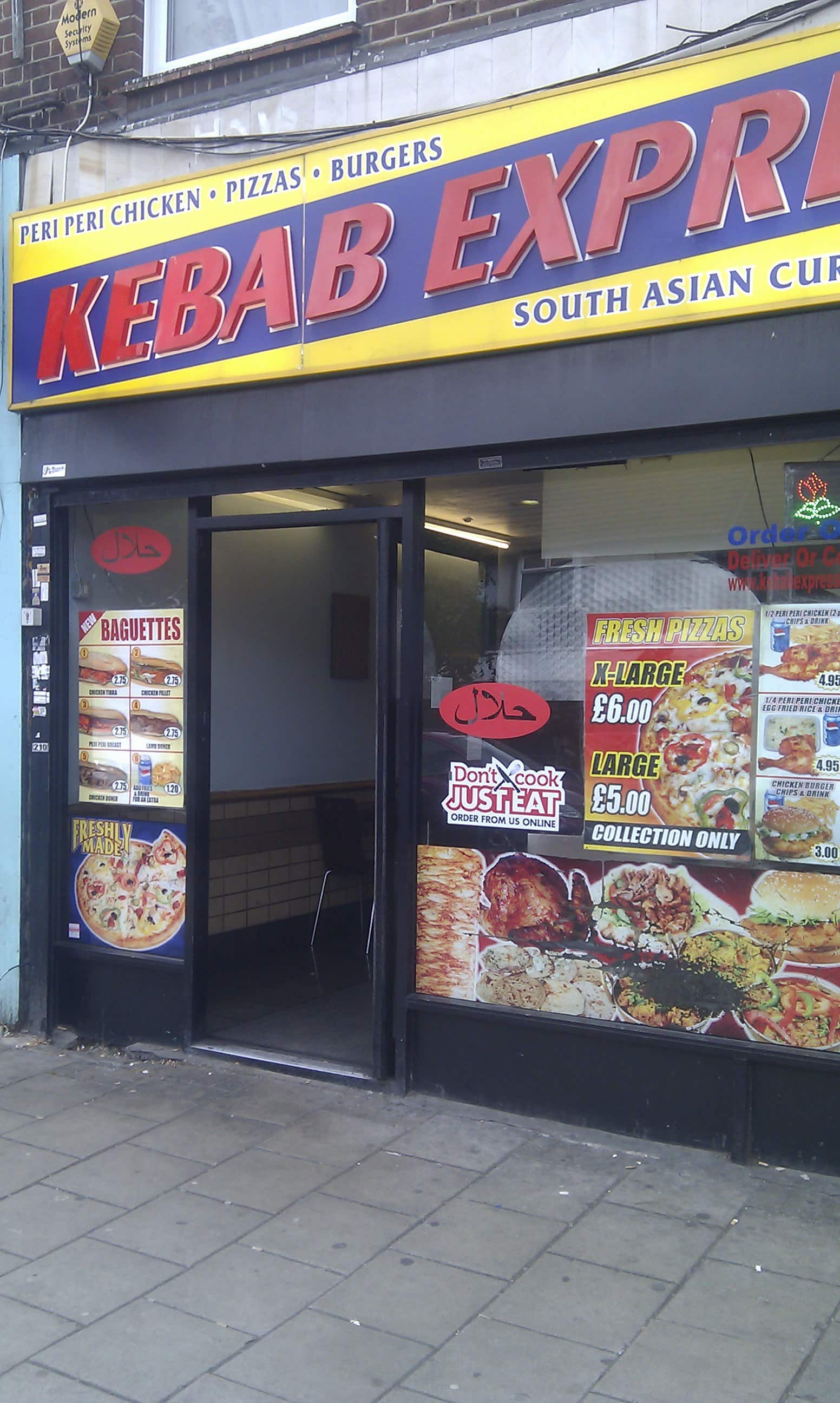 Menu of Kebab Express, Harrow, London