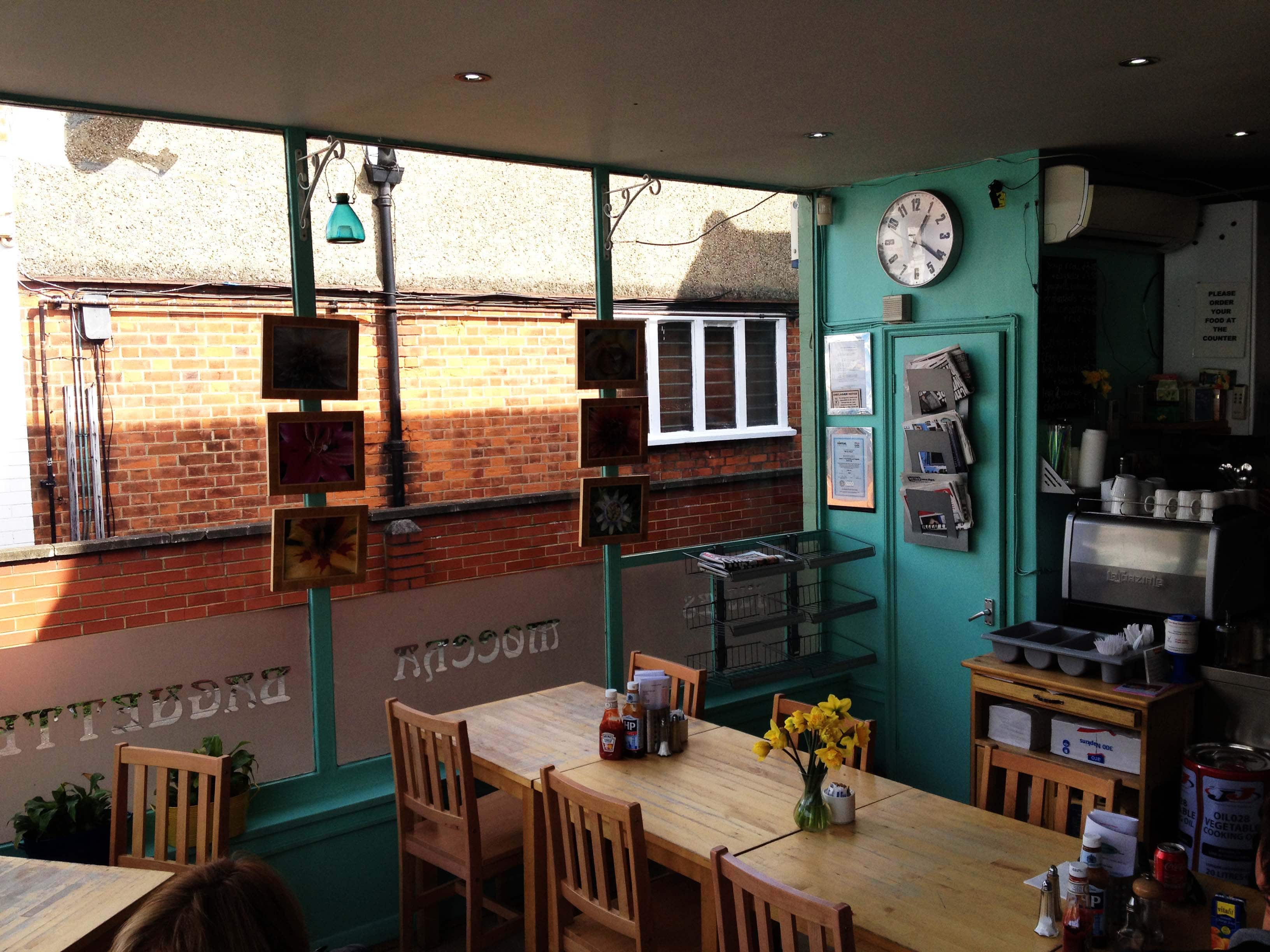 Menu of Cafe Broadway, Mill Hill, London