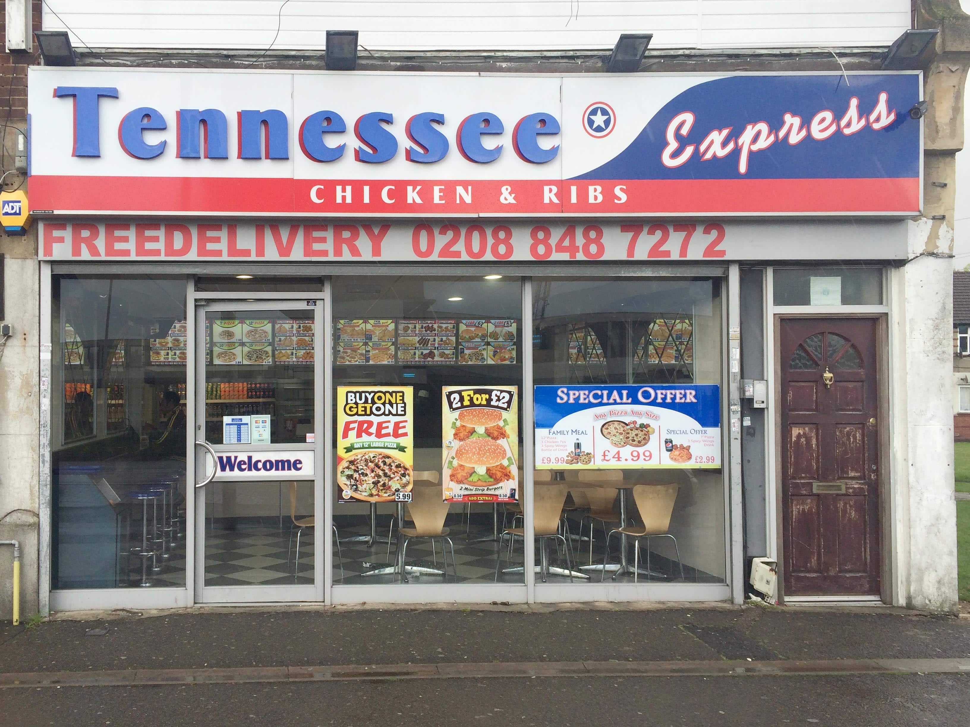 Tennessee Express Pizza, Southall, London Zomato