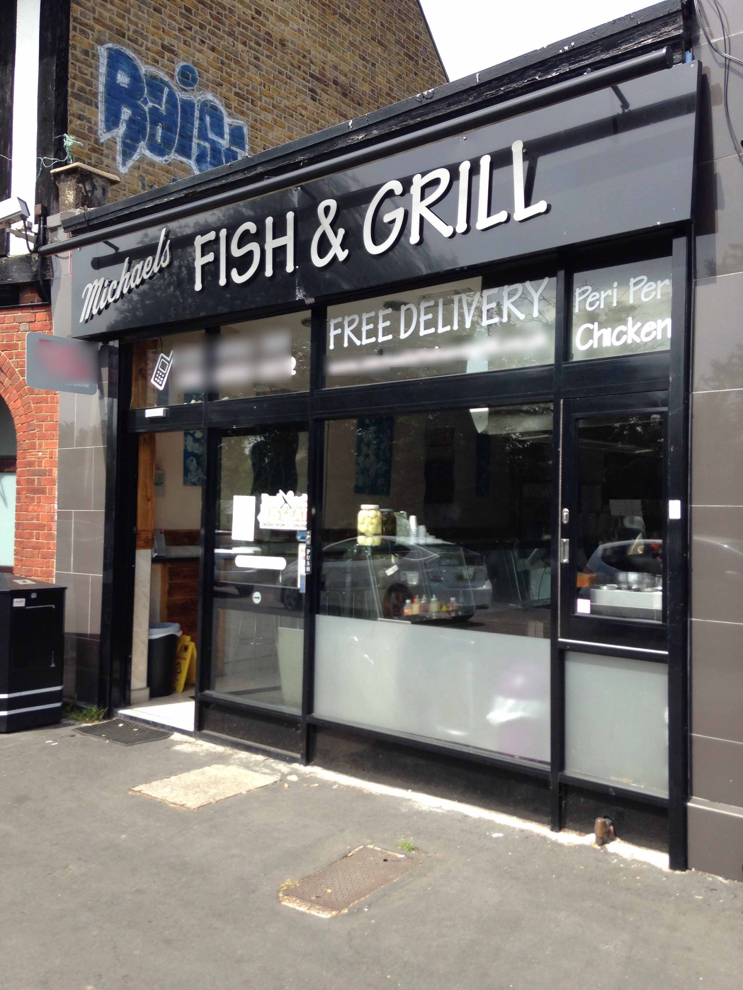 Menu of Michael's Fish & Grill, Bushey, London