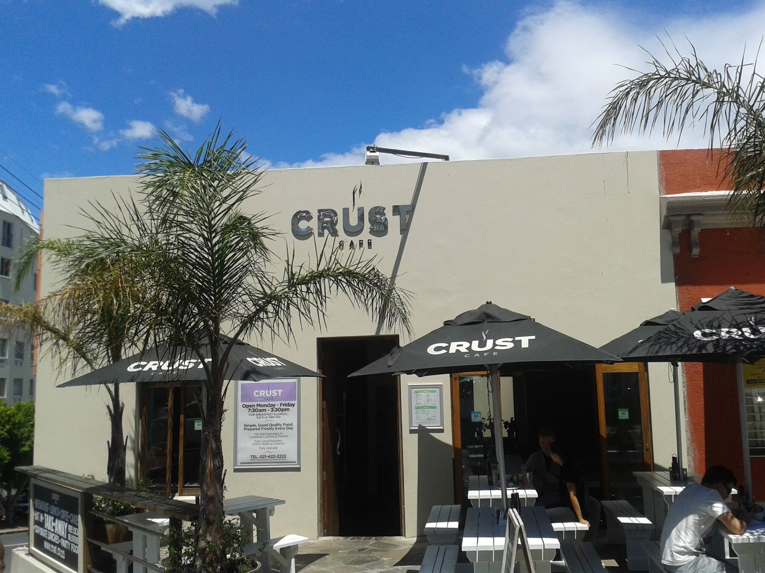 Menu of Crust Cafe, Gardens, Cape Town